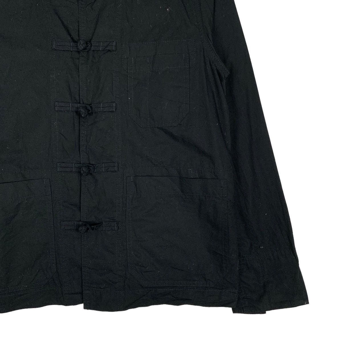 Beams Plus BEAM BOY Black Cotton Mandarin Jacket #0993-C44 Size US S / EU 44-46 / 1 - 4 Thumbnail
