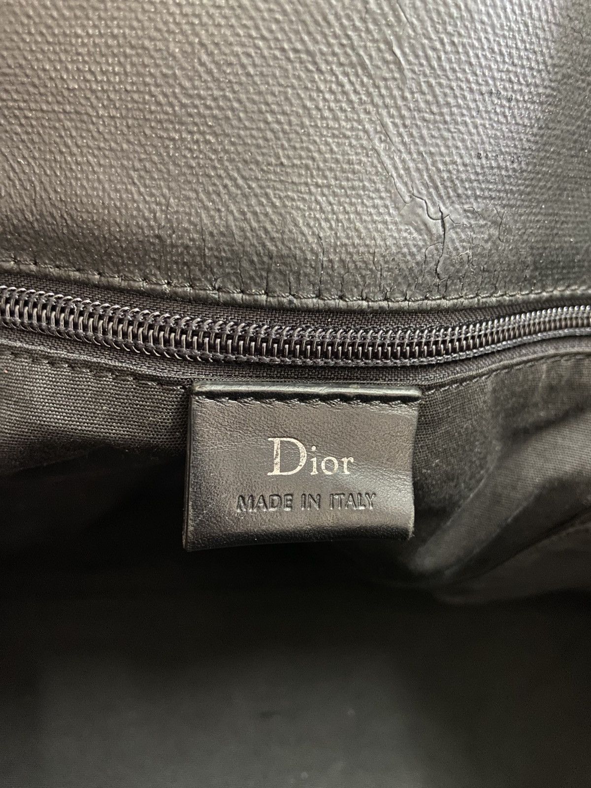 Dior Dior Homme Black Canvas Tote Bag Size ONE SIZE - 2 Thumbnail