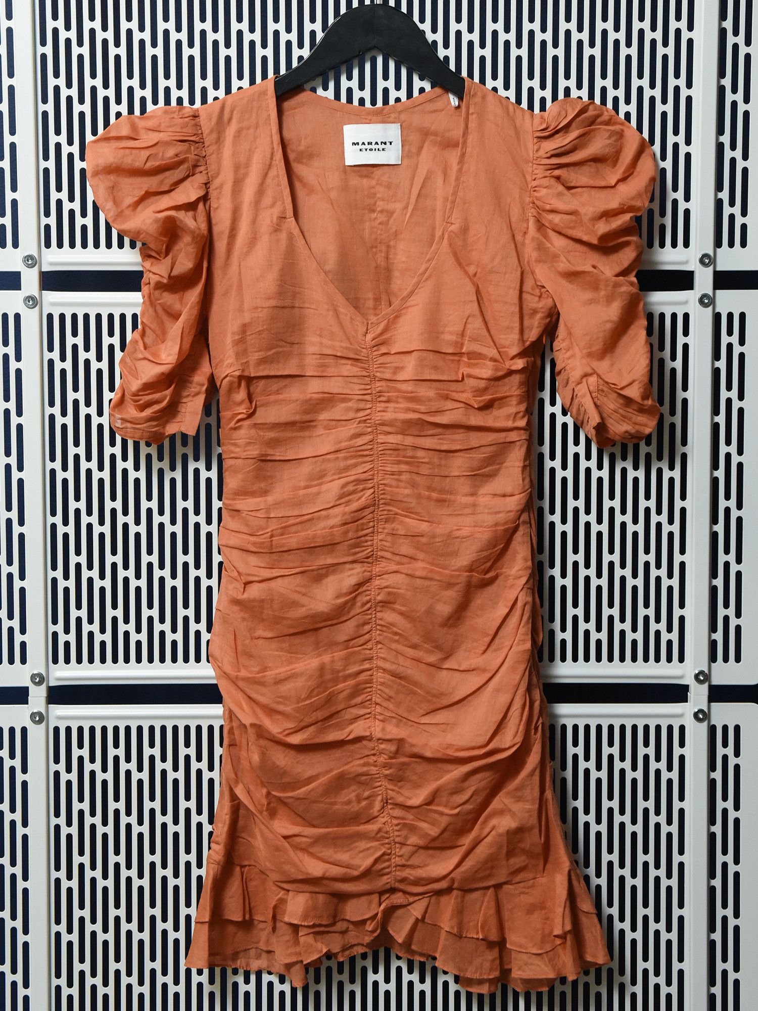 Isabel Marant Etoile ISABEL MARANT ETOILE Sireny Gathered Mini Dress Size XS / US 0-2 / IT 36-38 - 1 Thumbnail