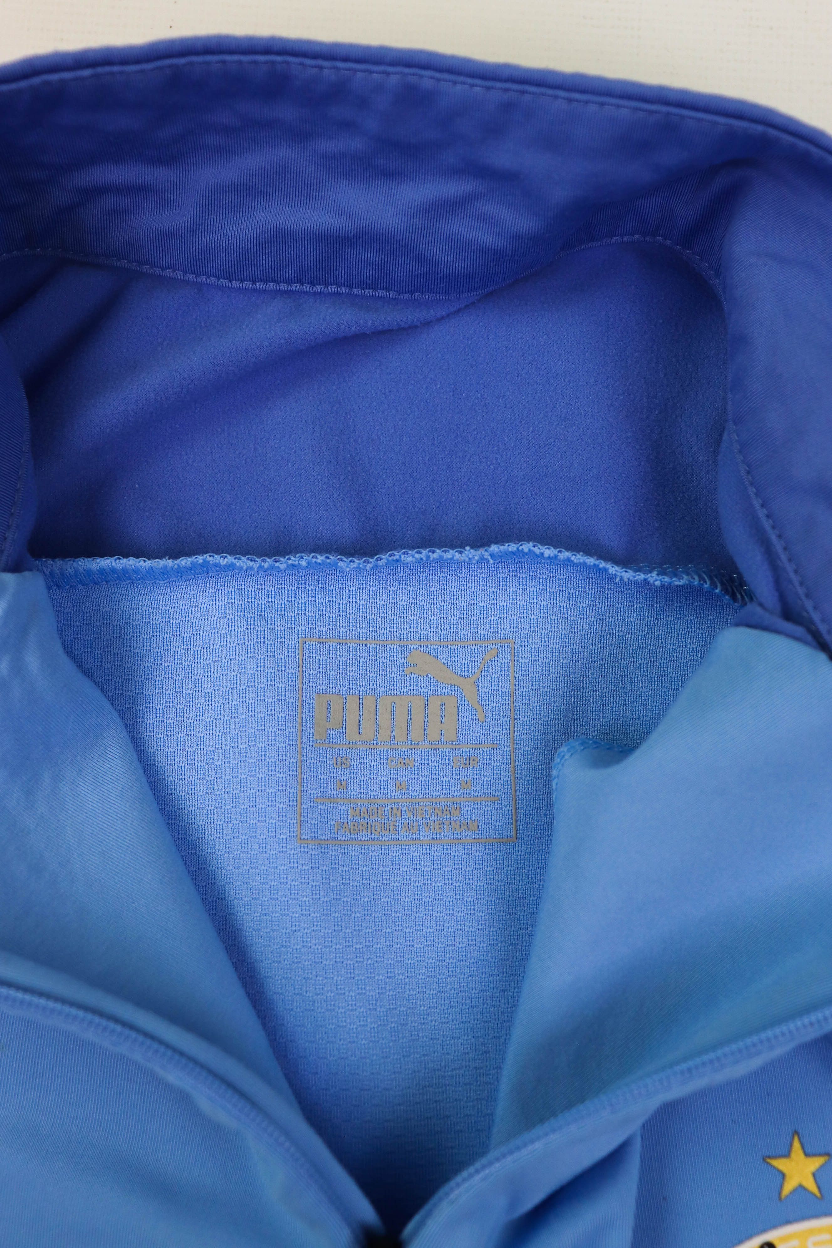 Puma Puma PSV Blue Long Sleeve DryCell Training Zip Top Rashguard Size US M / EU 48-50 / 2 - 9 Thumbnail