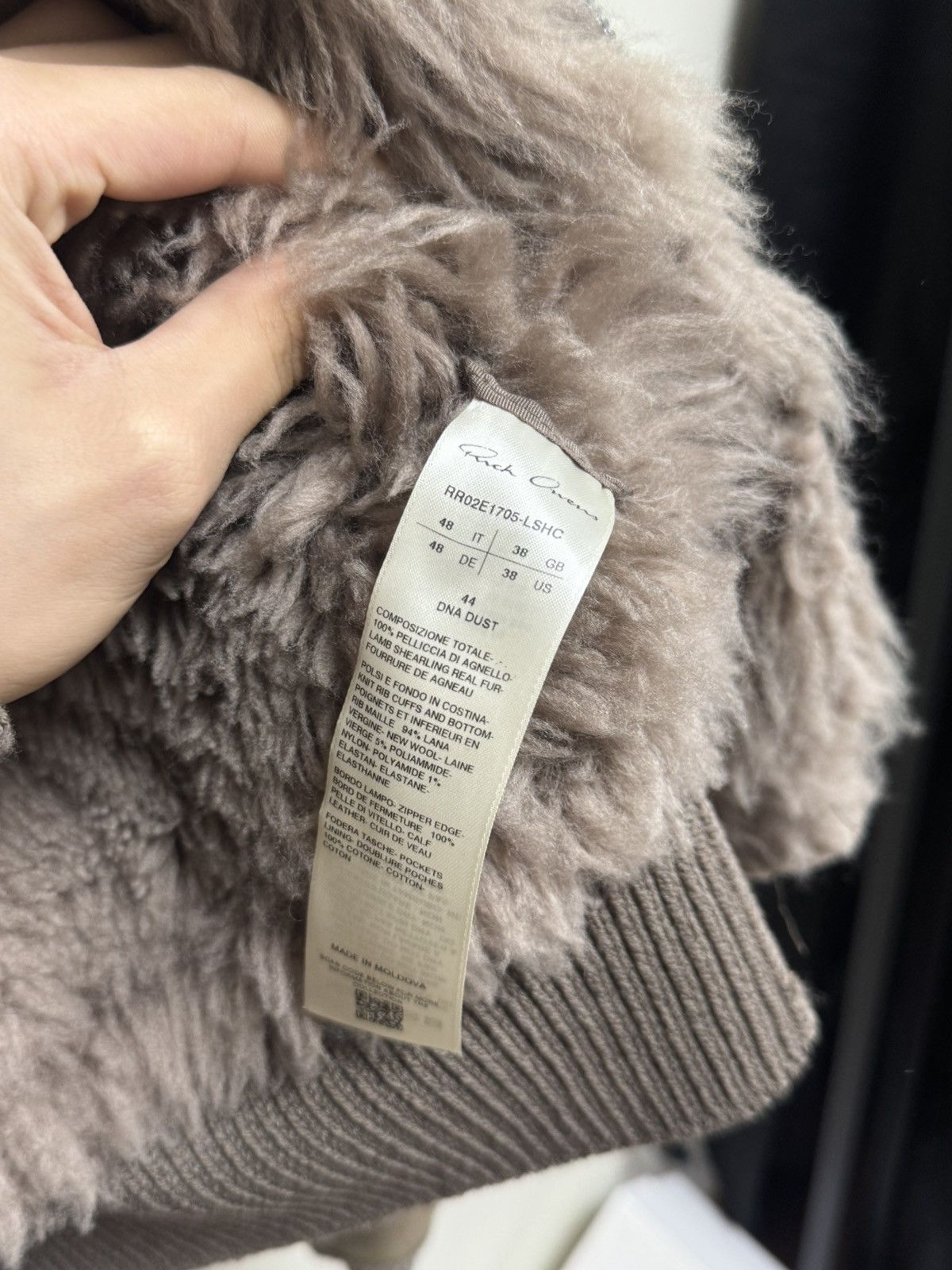 Rick Owens Rick owens25FW Drakula DRACUCOLLAR Bomber Size US M / EU 48-50 / 2 - 6 Thumbnail