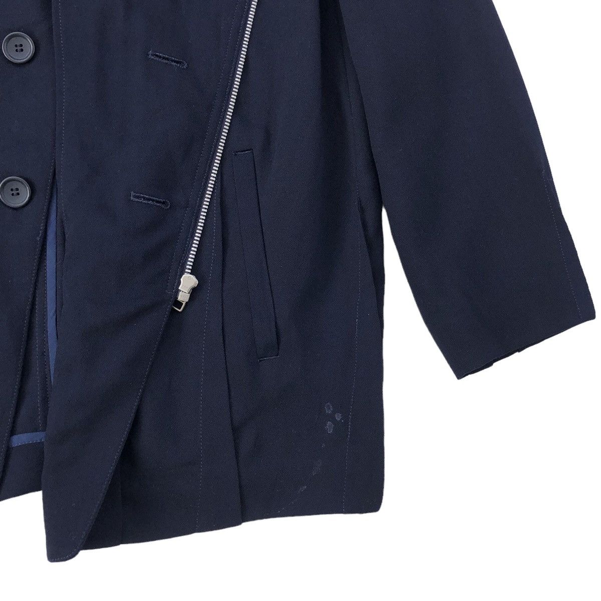 Issey Miyake Issey miyake IS Oblique Zipper Cardigan Blazer Size US M / EU 48-50 / 2 - 14 Thumbnail