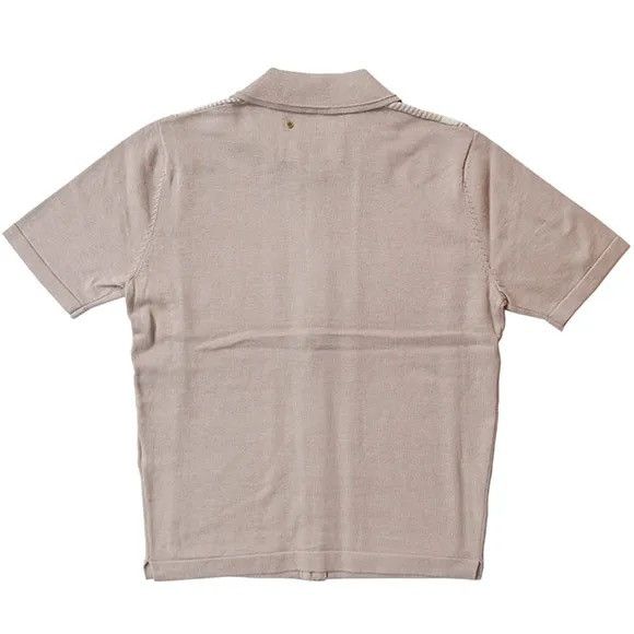 ANACHRONORM Silk Cotton Jacquard Polo Sweater Size US S / EU 44-46 / 1 - 2 Thumbnail