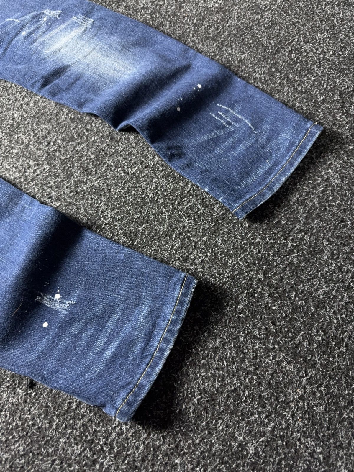 Dsquared2 Retro Y2K 00s Dsquared2 Distressed Patchwork Jeans 54 Italy Size US 36 / EU 52 - 17 Thumbnail