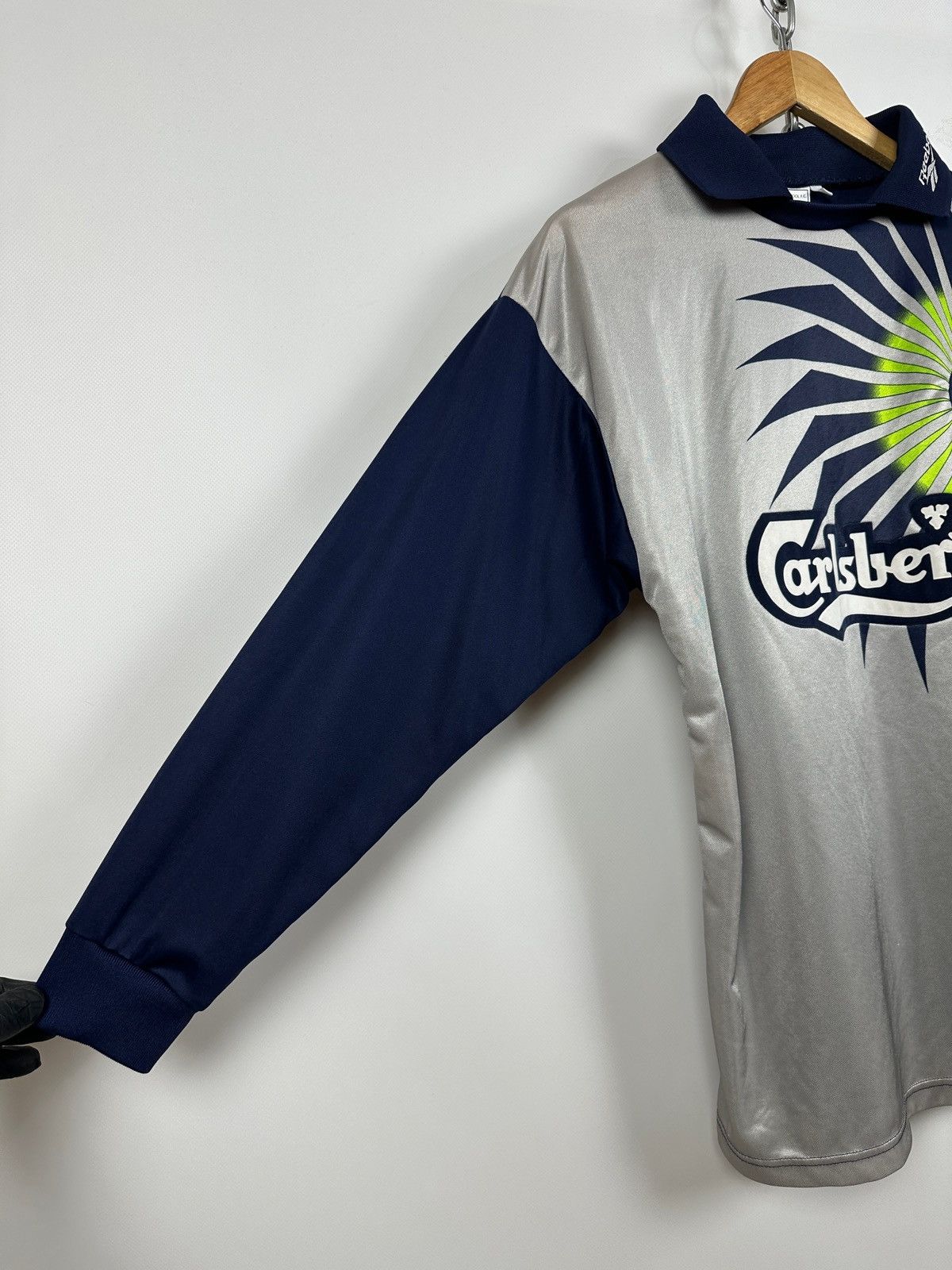 Reebok 1997/98 Vintage Reebok Liverpool Goalkeeper Soccer Jersey Size US S / EU 44-46 / 1 - 12 Thumbnail