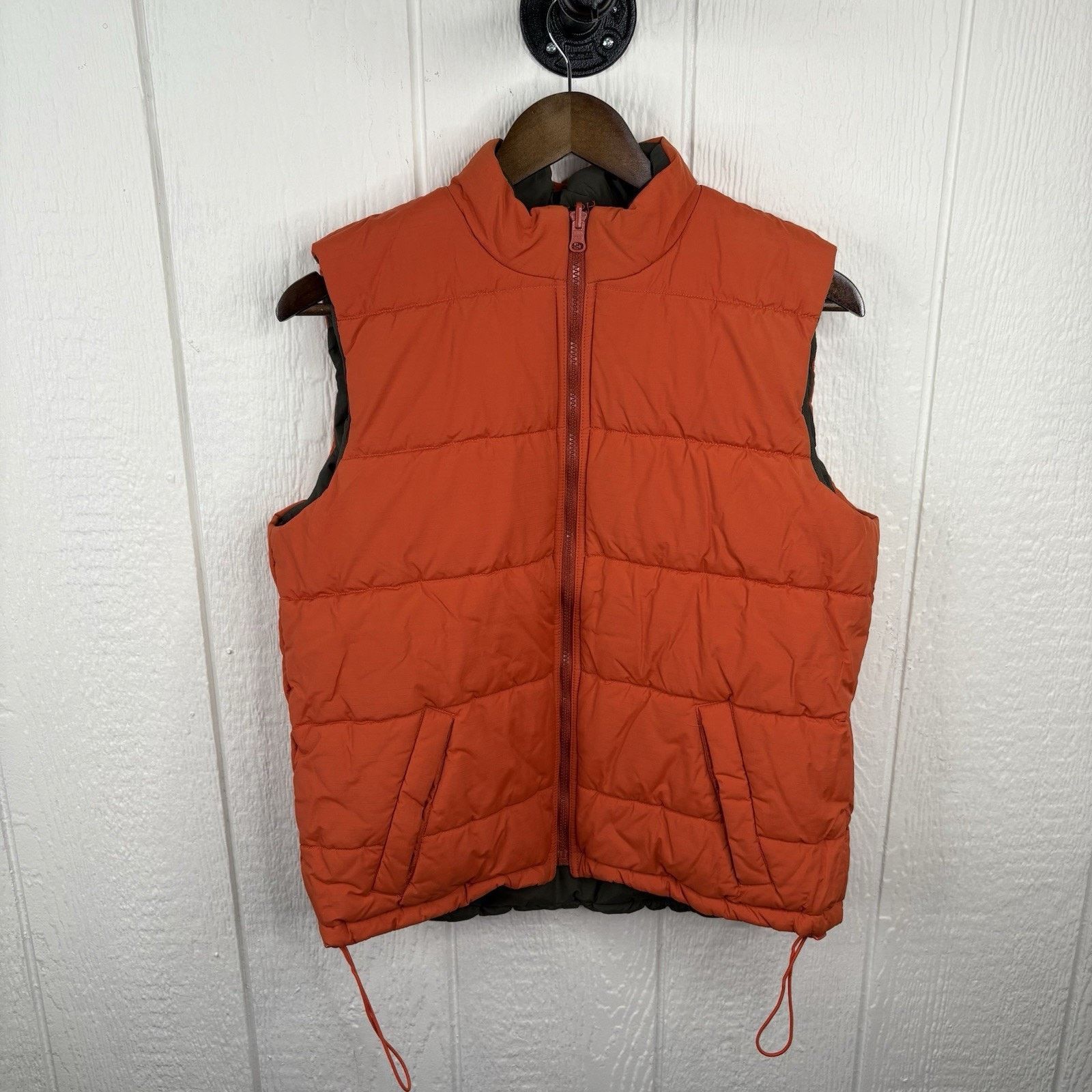 Polo Ralph Lauren Polo Ralph Lauren Reversible Puffer Vest Green Orange Medium Size US M / EU 48-50 / 2 - 2 Thumbnail