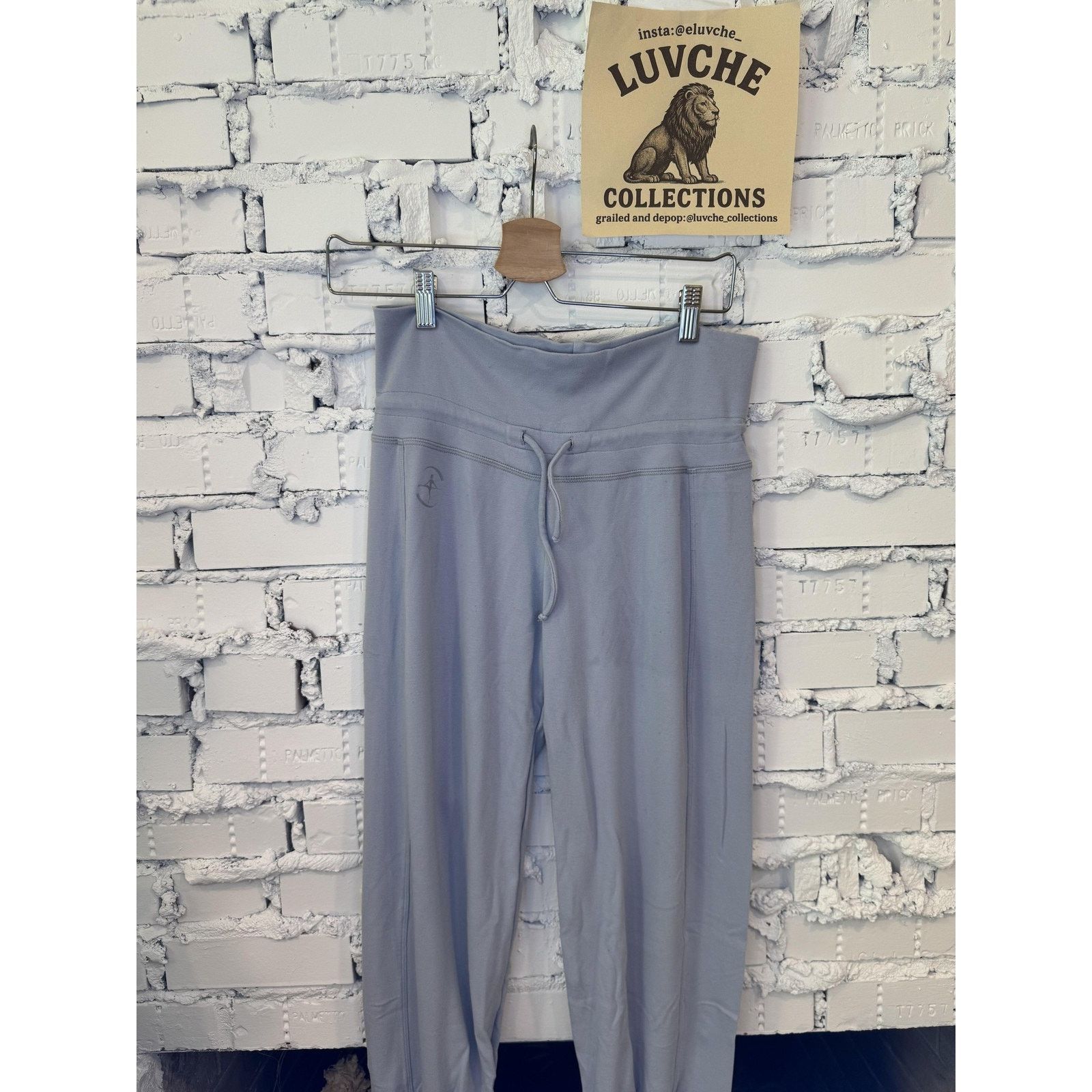 Alo Wear Moi Womens S Light Blue Dancewear High Waist Pants Size 27" / US 4 / IT 40 - 1 Thumbnail