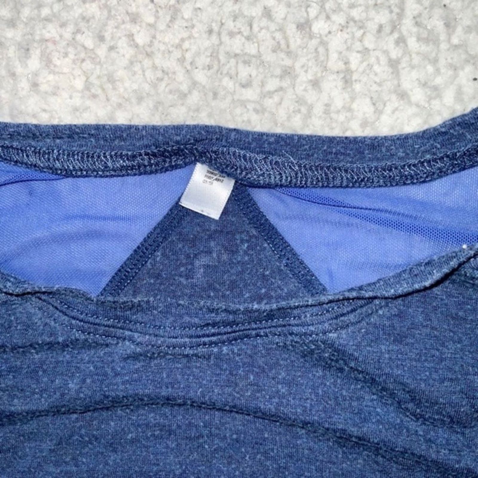 Other Joy Lab Blue Abstract Athleisure T-Shirt | Sz S Size S / US 4 / IT 40 - 4 Thumbnail