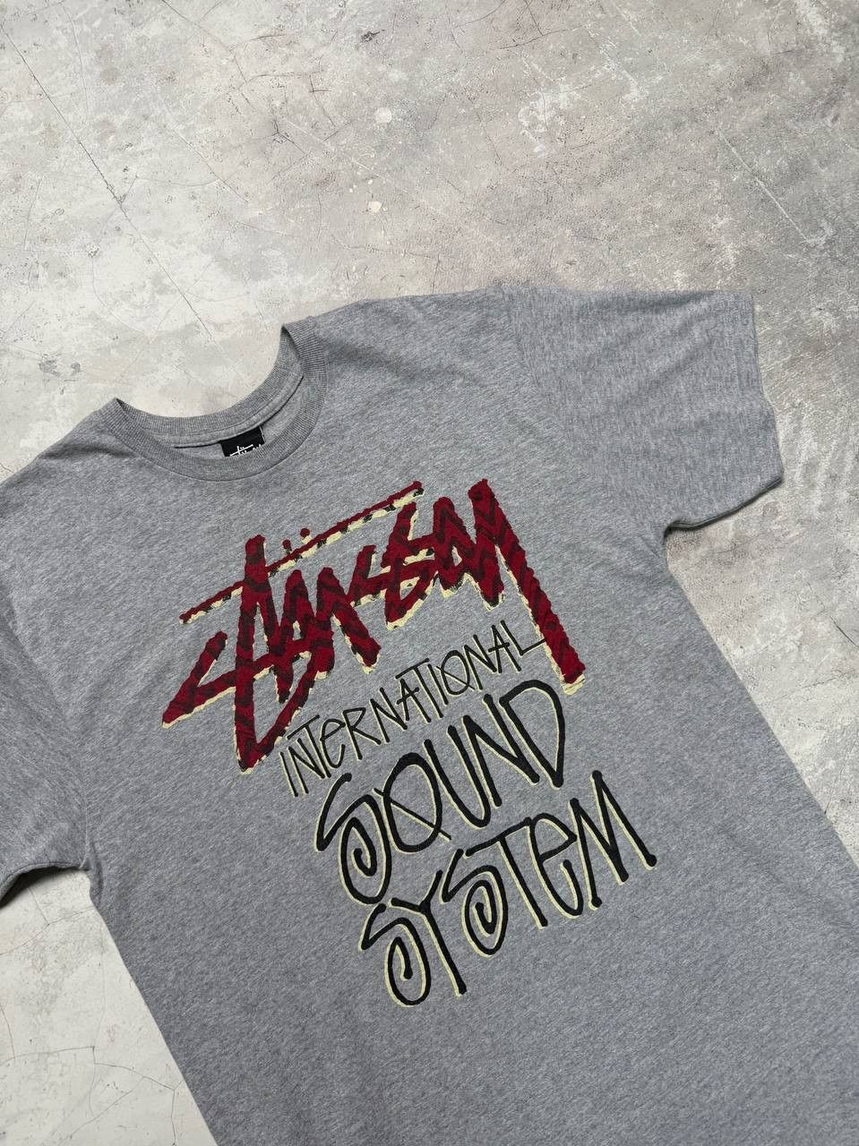 Stussy Stussy gray t-shirt Size US M / EU 48-50 / 2 - 4 Thumbnail