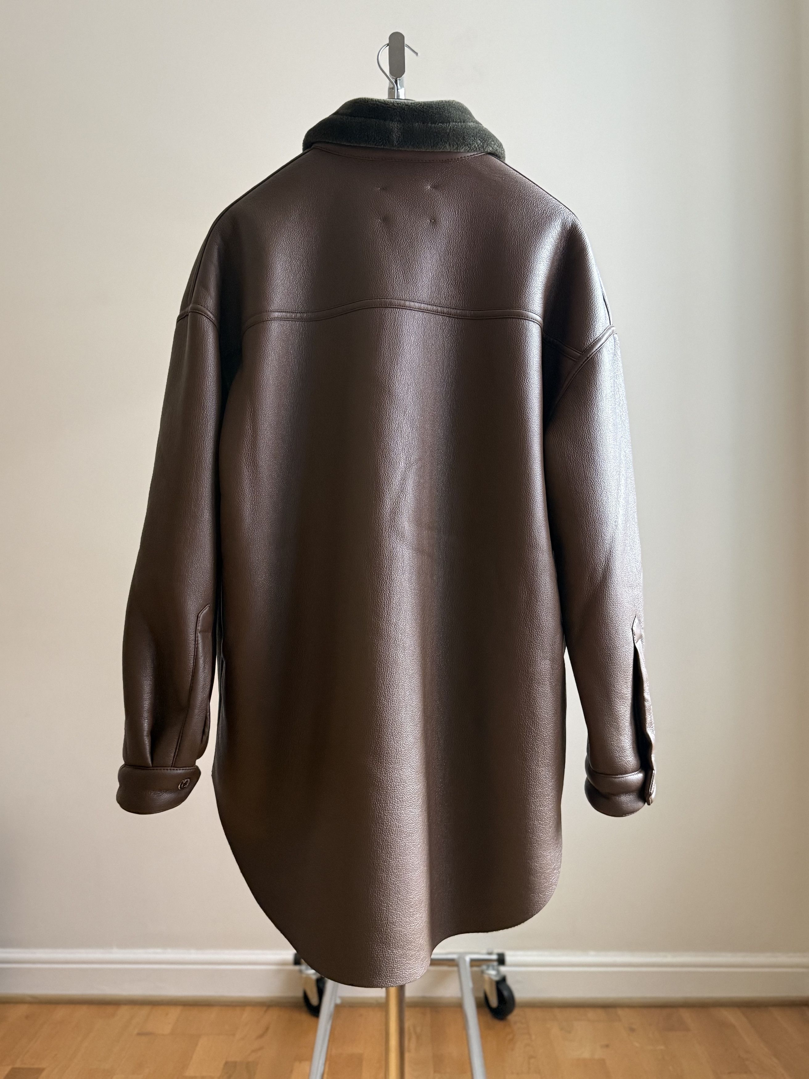 Nanushka Martin faux-leather jacket Size US L / EU 52-54 / 3 - 2 Thumbnail