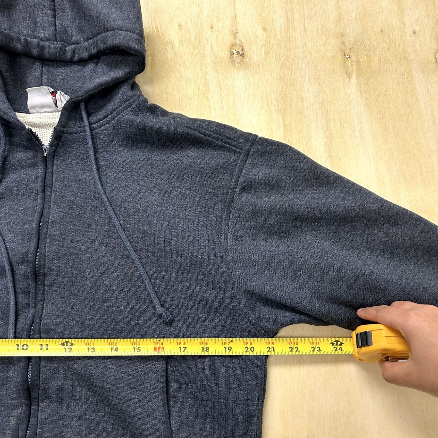 Vintage VINTAGE Franklin Sports Hoodie Mens M Full Zip Gray Sweatshirt Size US M / EU 48-50 / 2 - 7 Thumbnail