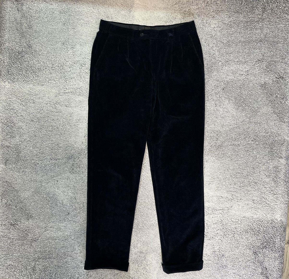 Burberry Burberry London Men’s Corduroy Pants Vintage Jeans Navy Blue Size US 36 / EU 52 - 2 Thumbnail