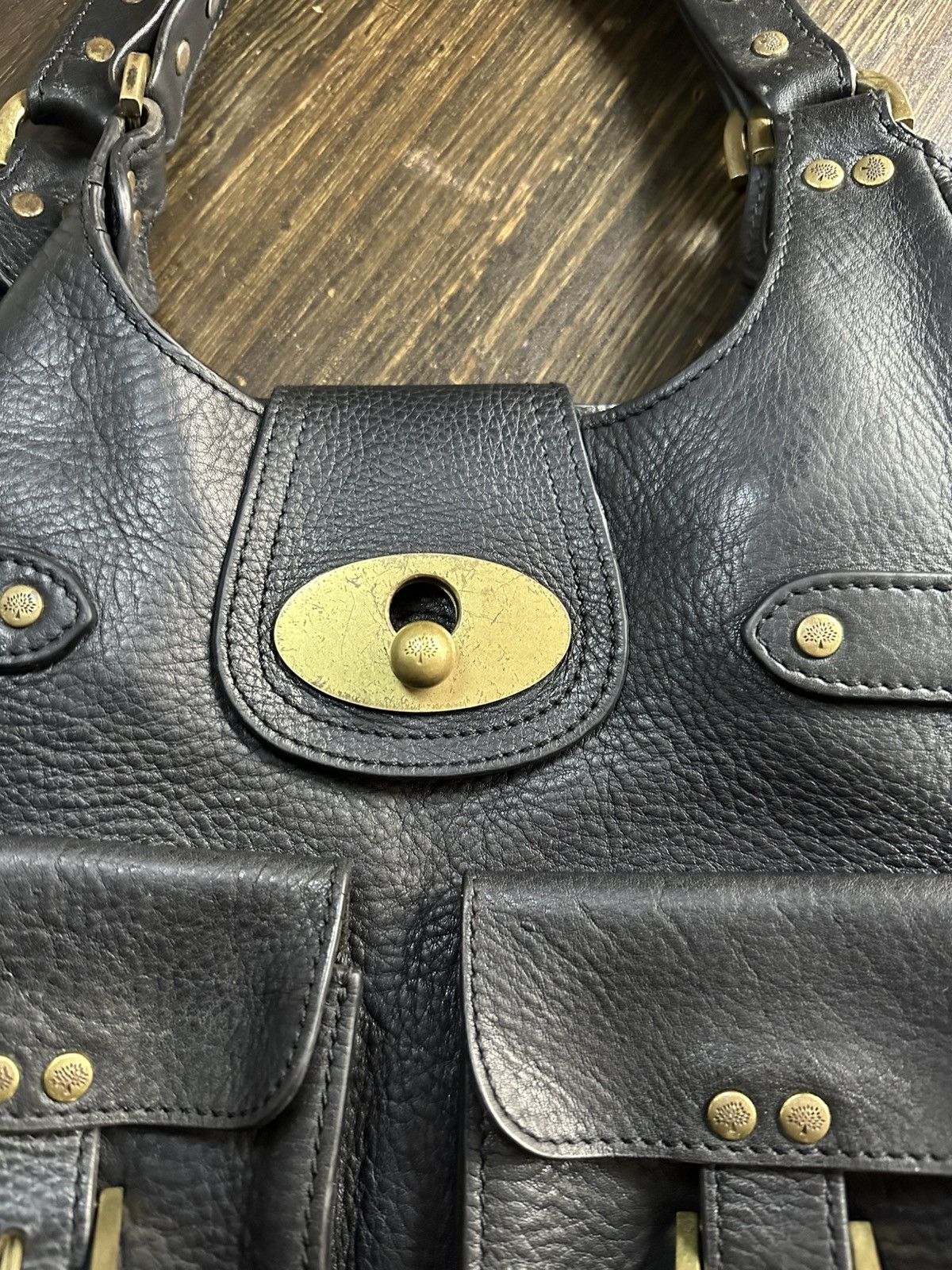 Mulberry Mulberry Annie leather shoulder bag black with tag Size ONE SIZE - 2 Thumbnail