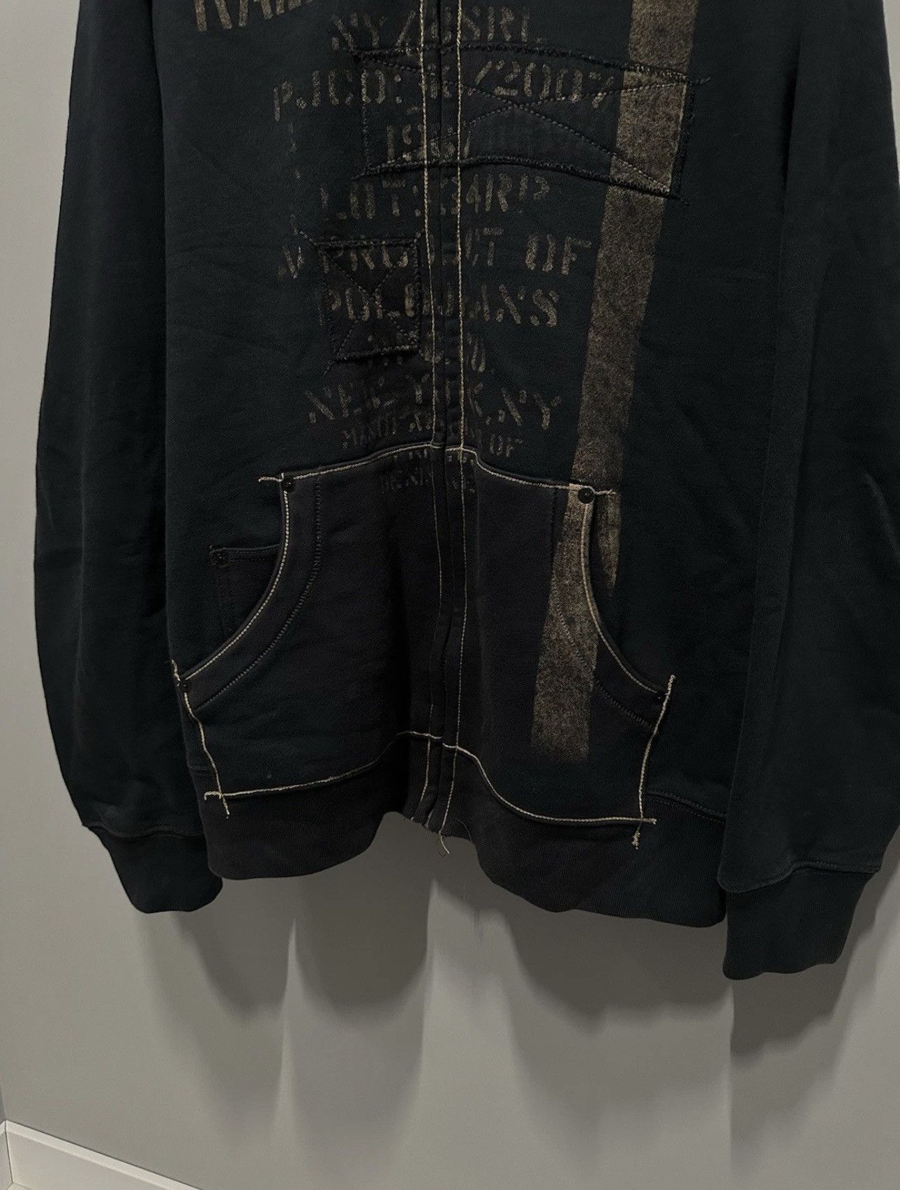 Polo Ralph Lauren Avant Garde Japanese Polo Ralph Lauren Zip Hoodie Y2K 2000s Size US XL / EU 56 / 4 - 3 Thumbnail