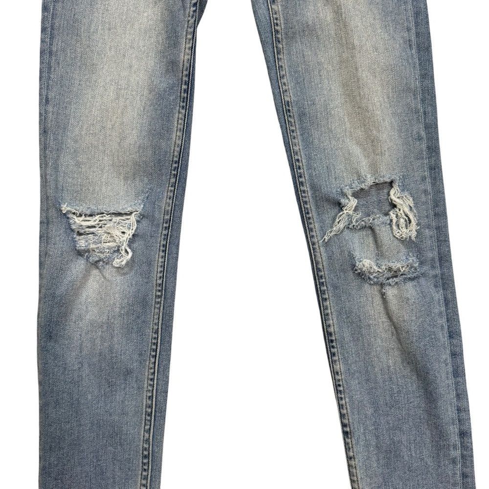 Allsaints AllSaints Mast Low Rise Skinny Distressed Jeans Size 24 Size 24" / US 00 / IT 34 - 6 Thumbnail