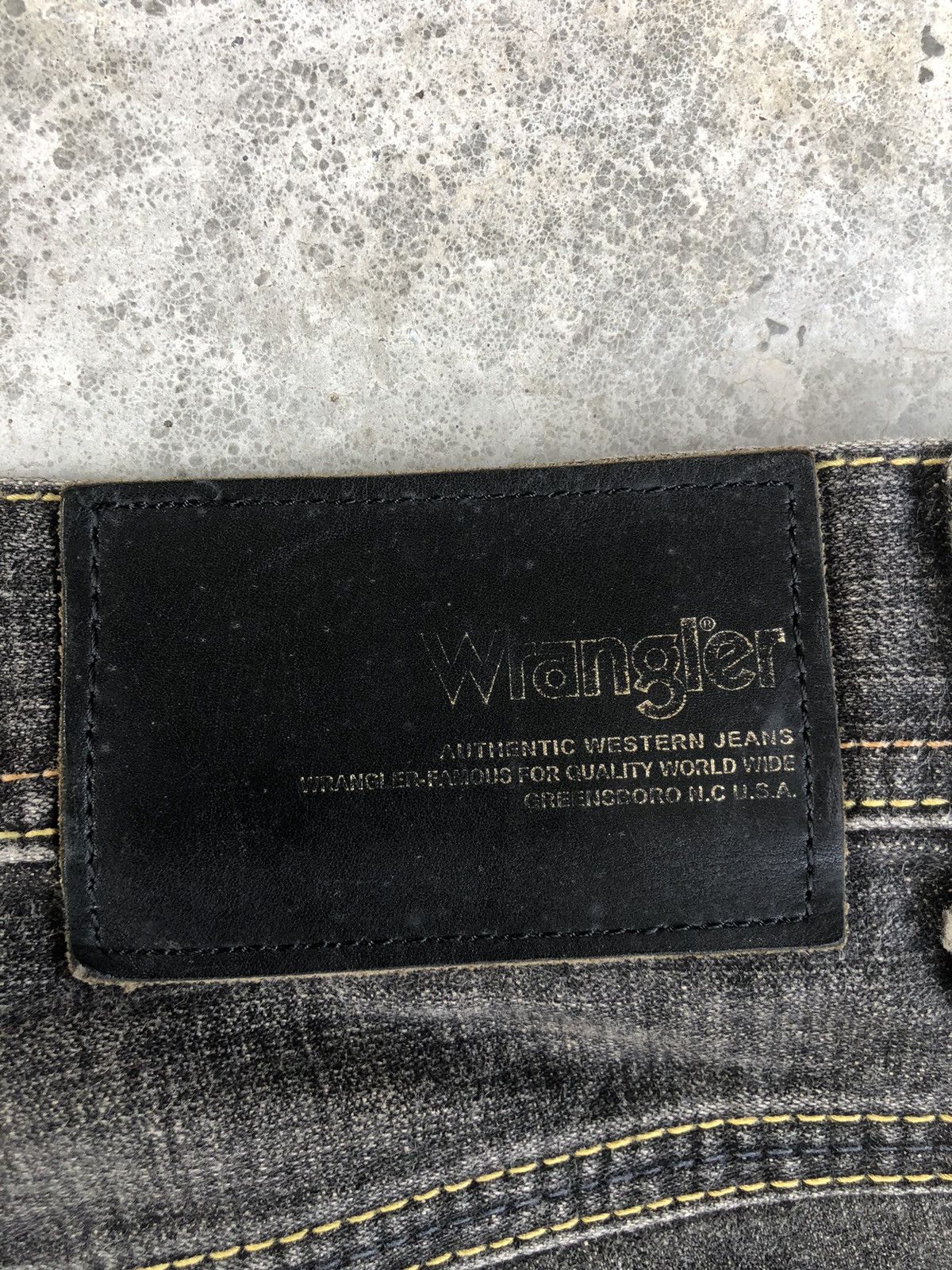 If Six Was Nine Y2k Wrangler Flared Jeans Distressed Jeans Size US 32 / EU 48 - 18 Thumbnail