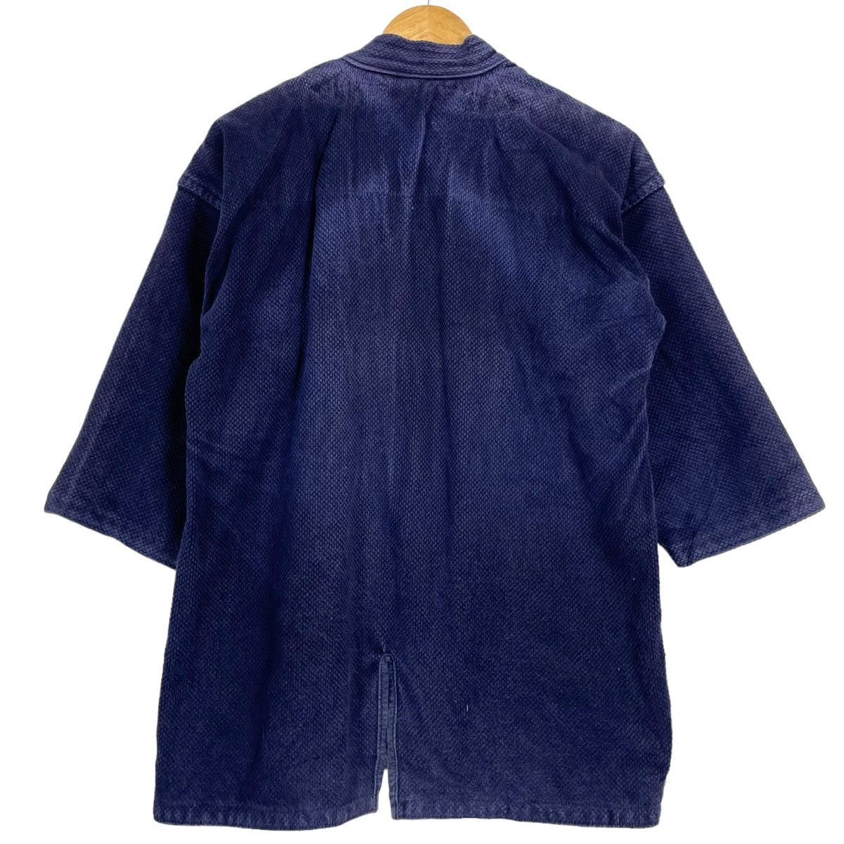 Blue Blue Japan × Japanese Brand × Kapital 💥INDIGO DYED JAPAN BLUE SHORT KIMONO Size US L / EU 52-54 / 3 - 6 Thumbnail