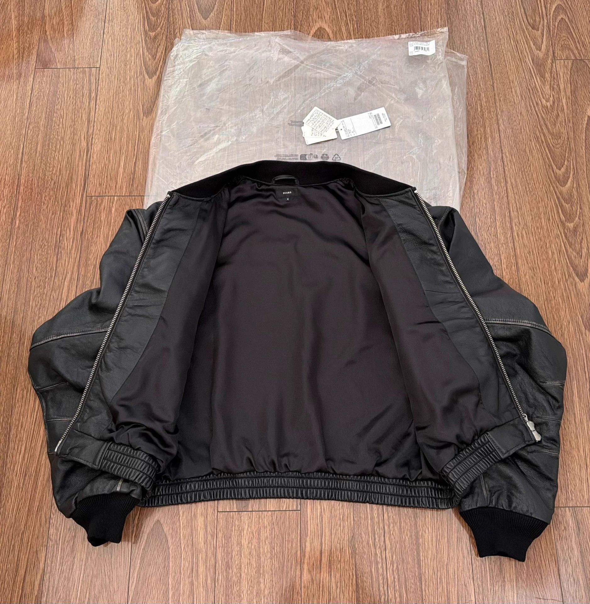 Beams Japan BEAMS Short Vintage Flight Sheepskin Blouson Big Pocket M Size US M / EU 48-50 / 2 - 4 Thumbnail