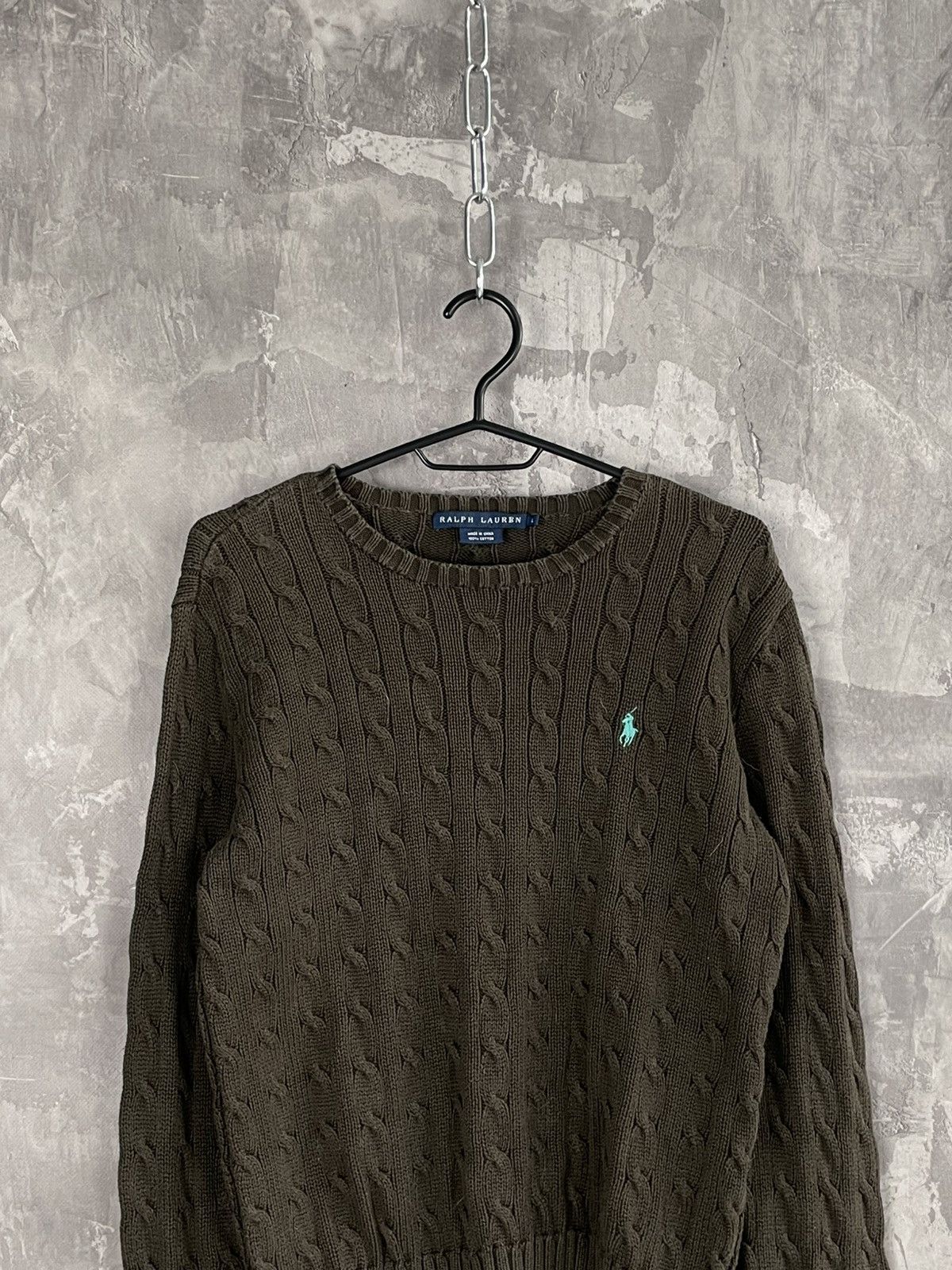 Polo Ralph Lauren × Vintage Vintage Polo Ralph Lauren Knit Sweater Y2K Size L / US 10 / IT 46 - 2 Thumbnail