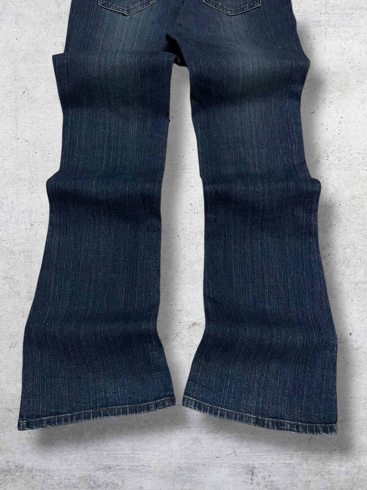 Tornado Mart VINTAGE JKG 1990S JAPAN DESIGNER OG RETRO COWBOY FLARE DENIM Size US 30 / EU 46 - 9 Thumbnail
