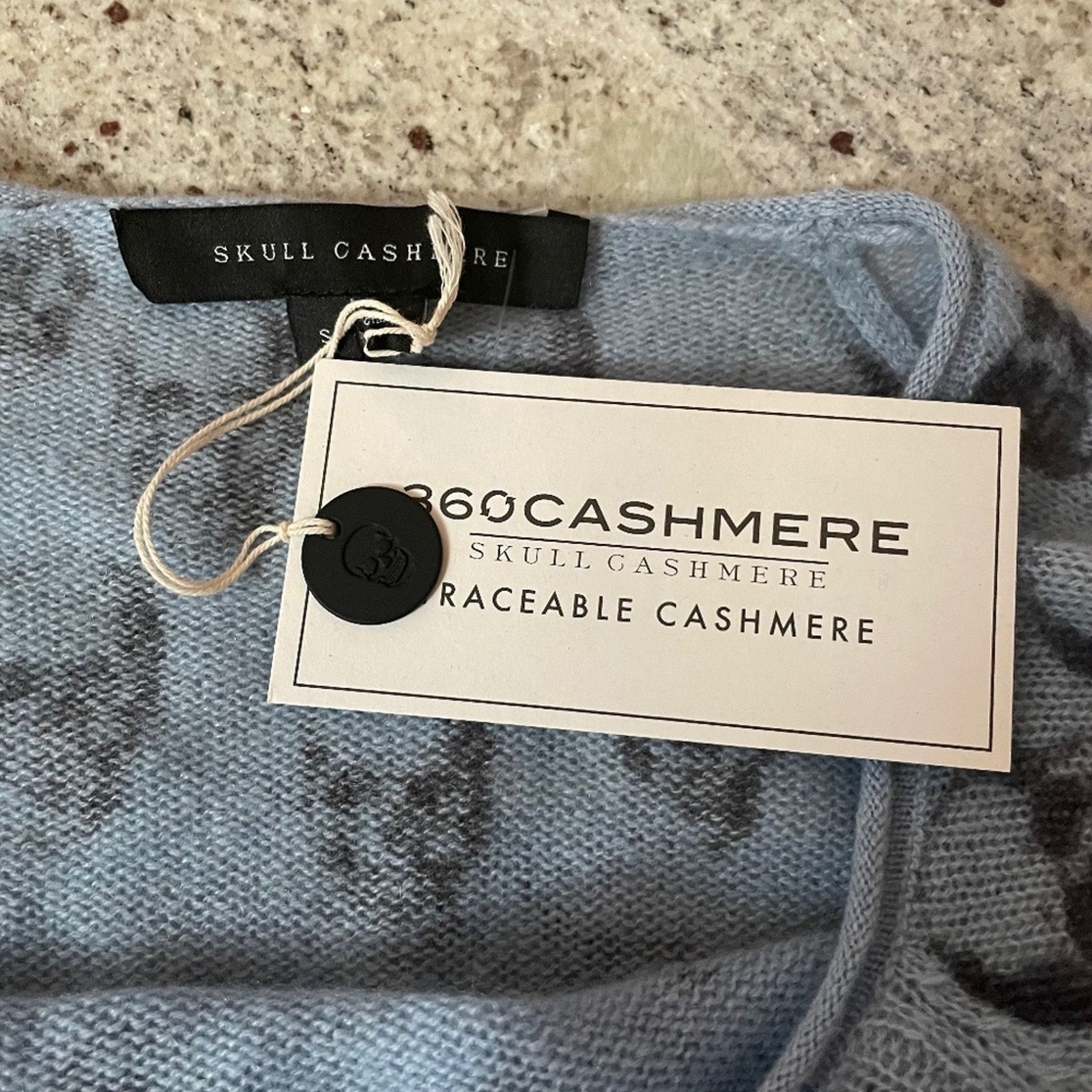 360Cashmere Amie Skull Cashmere Sweater from 360 cashmere Size S / US 4 / IT 40 - 9 Thumbnail