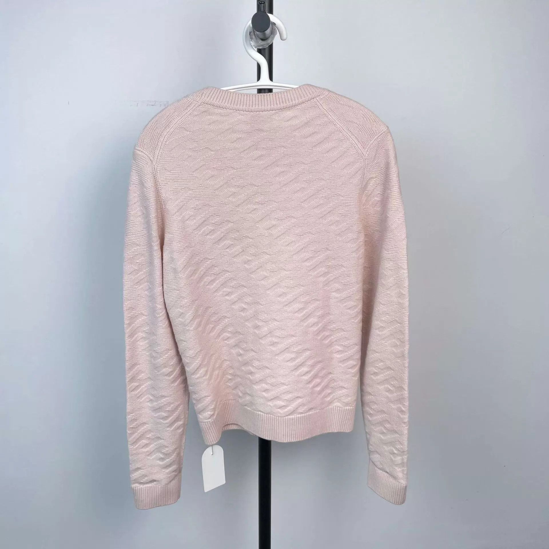 Hermes Hermès Pink Knit Sweater 38 260314YXYHR02 Size S / US 4 / IT 40 - 2 Thumbnail