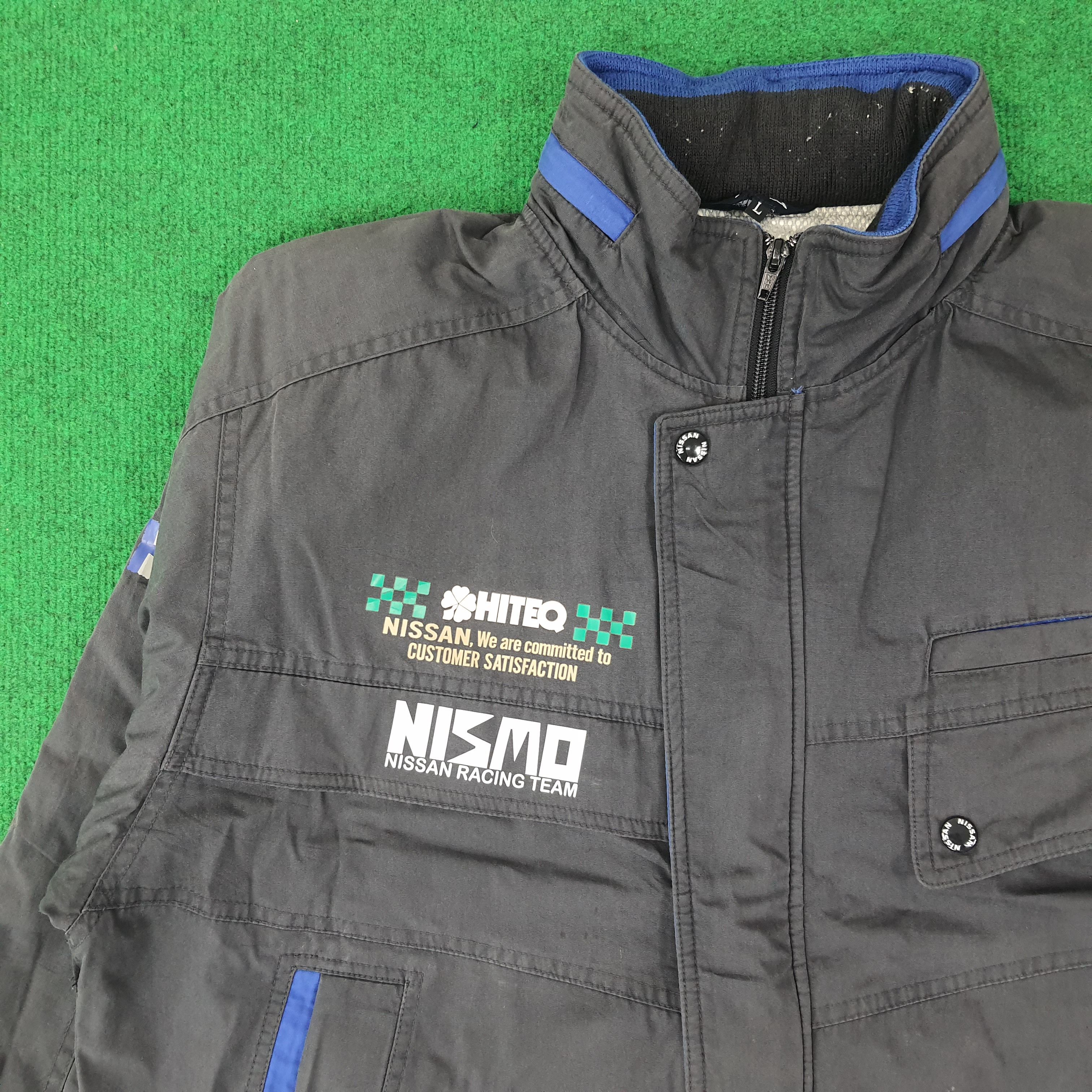 Japanese Brand Vintage NISSAN Racing Jacket Custom Logo Jacket C254N23 Size US L / EU 52-54 / 3 - 4 Thumbnail