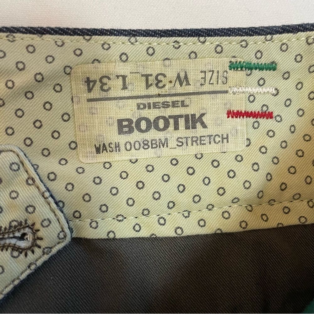 Diesel NWT New $240 Diesel Bootik Blue Jeans Made In Italy Size 31 Size 31" - 5 Thumbnail