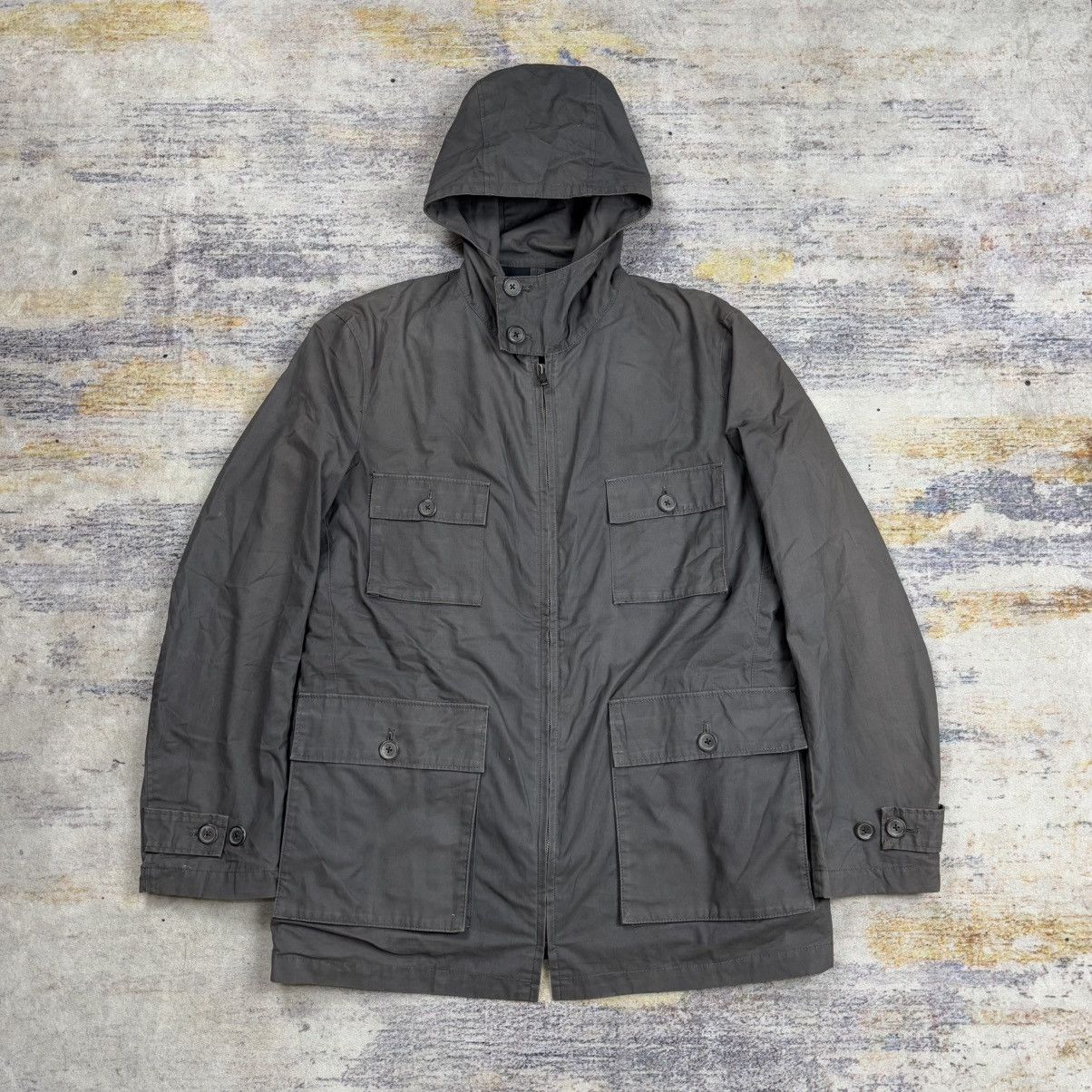 Margaret Howell Margaret Howell double layer multi pocket hooded jacket Size US L / EU 52-54 / 3 - 1 Thumbnail