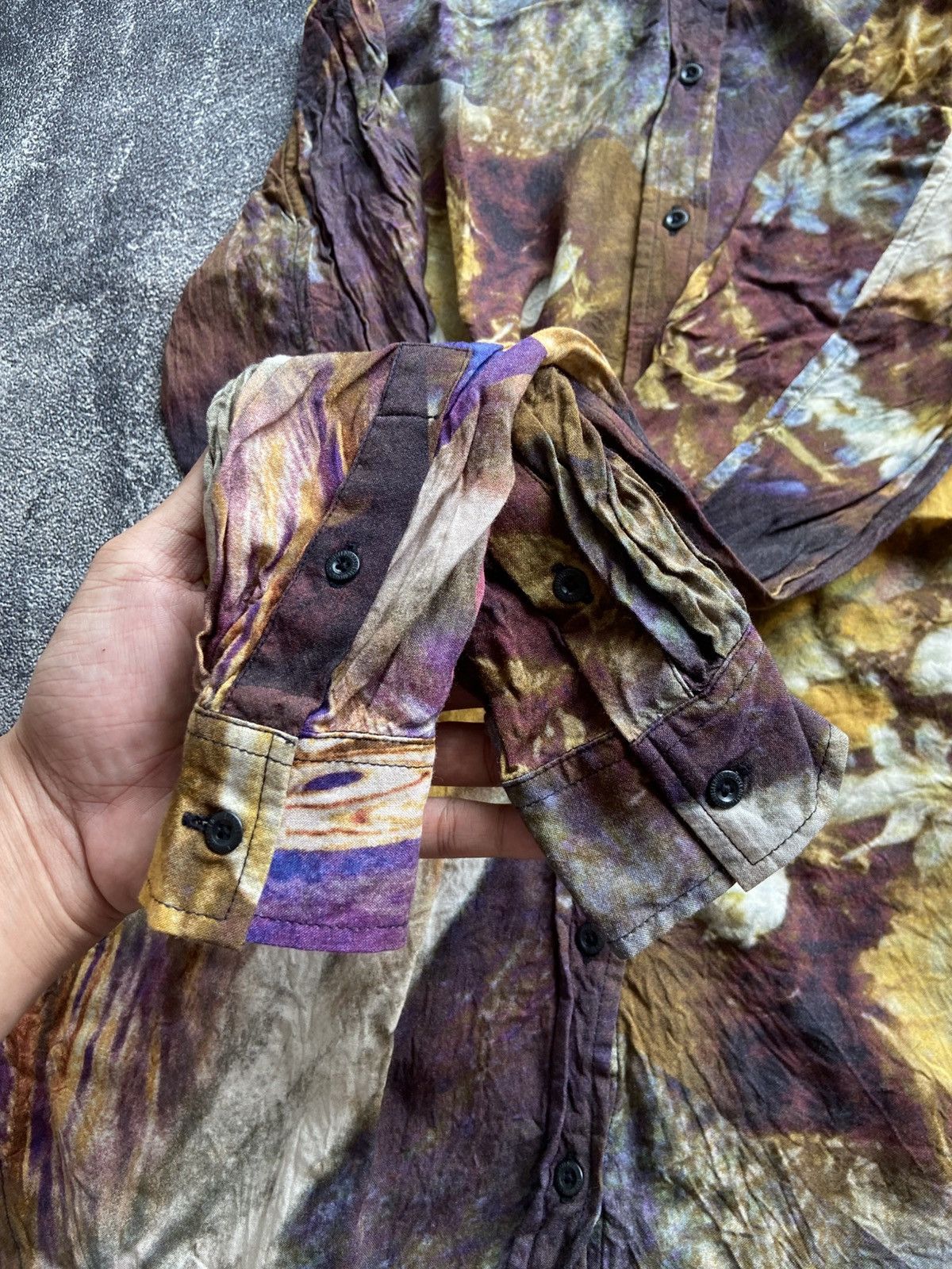 Diesel Diesel Flowers Long Sleeve Shirt Size US XS / EU 42 / 0 - 5 Thumbnail