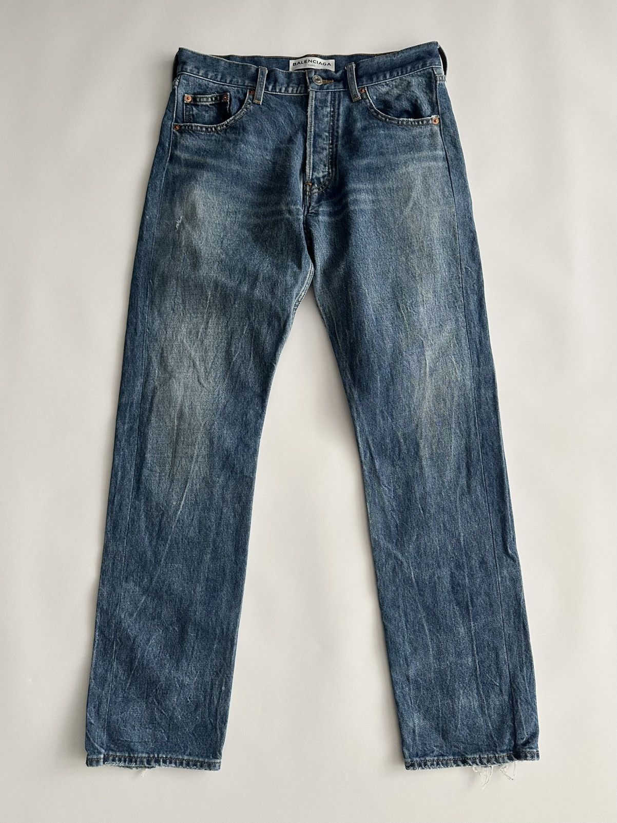 Balenciaga Balenciaga by Demna Denim Jeans Size US 30 / EU 46 - 2 Thumbnail