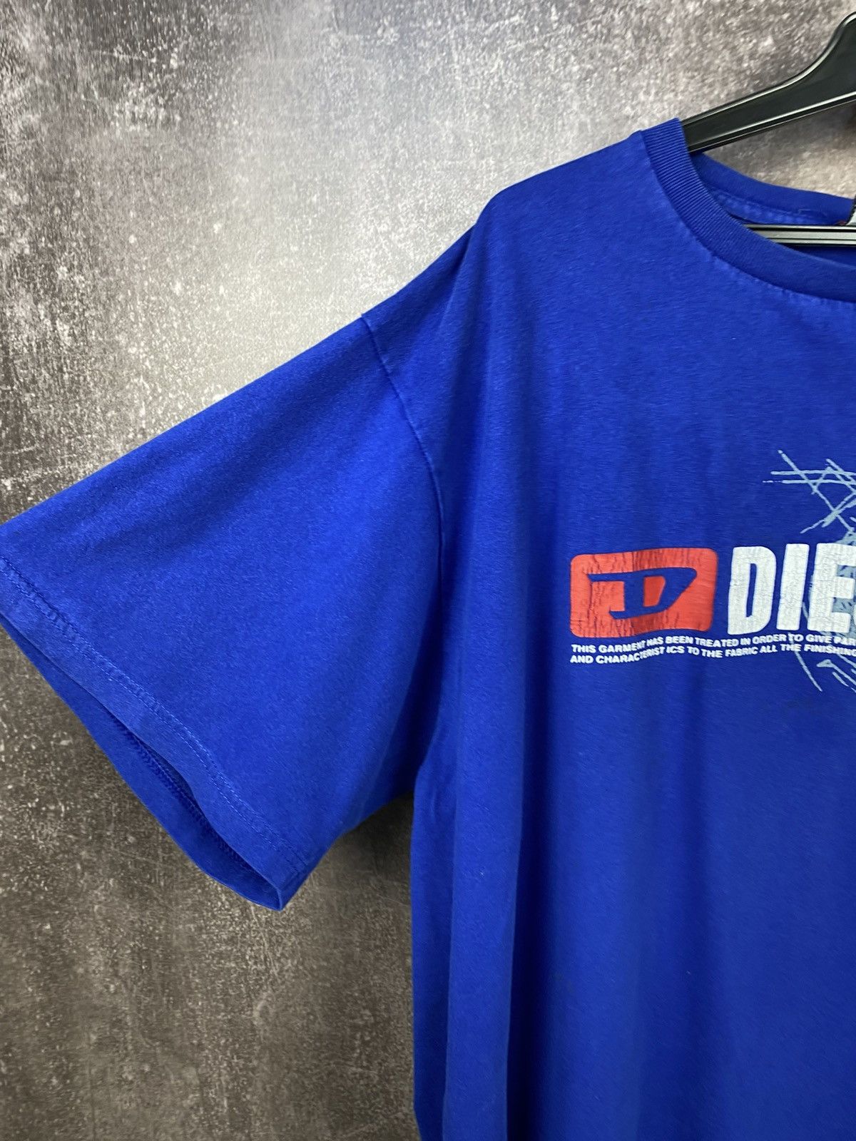 Diesel Vintage diesel shirt Washed distressed Size US XXL / EU 58 / 5 - 5 Thumbnail