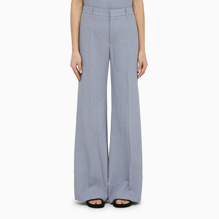 image of Chloe O1D2Blof0224 Trouser In Blue, Women's (Size 26)