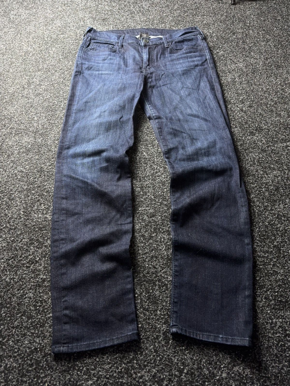 True Religion Y2K 00s True Religion Women’s Dark Wash Stretch Denim Jeans Size 31" - 2 Thumbnail
