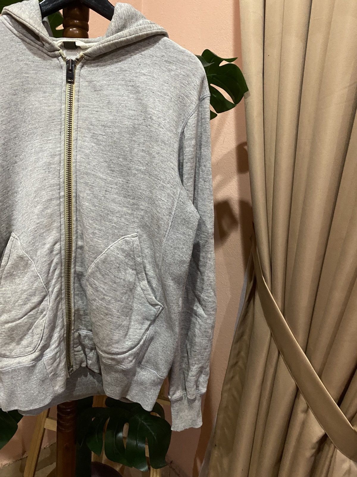 Nigel Cabourn Nigel Cabourn Grey Zip Hoodie Slow Vintage Loopwheel Japan Size US M / EU 48-50 / 2 - 4 Thumbnail