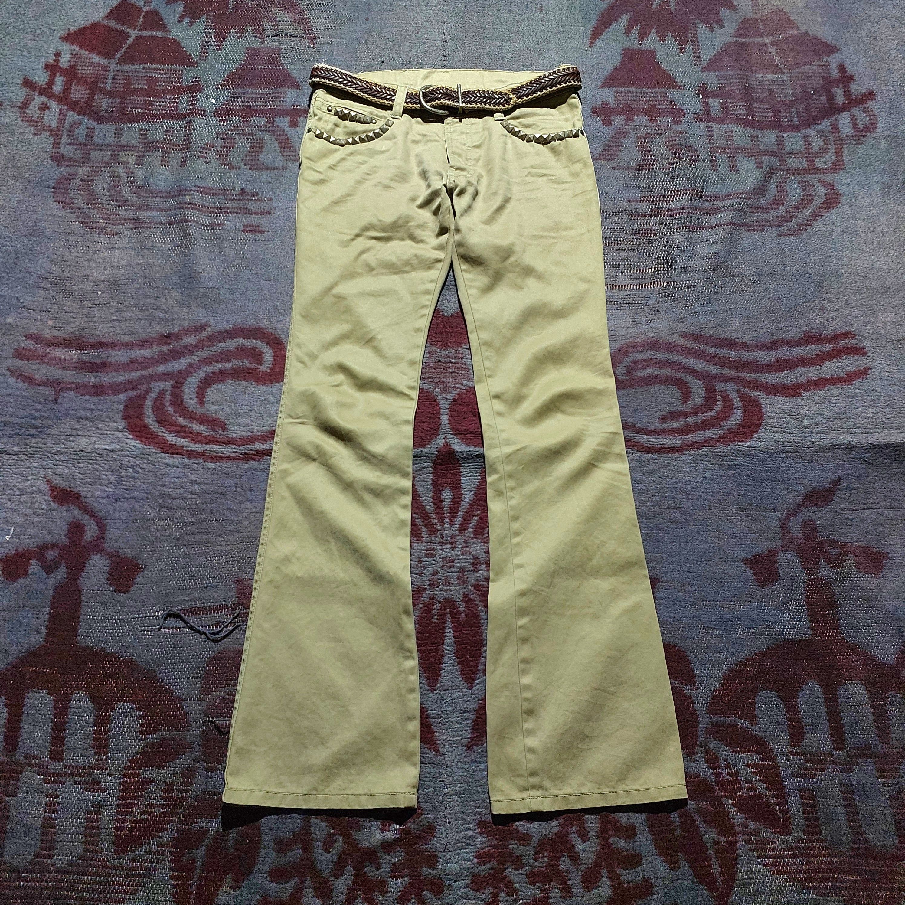 5351 POUR LES HOMMES × Japanese Brand Archive 5351 pour les hommes flare jeans plus belt Size US 32 / EU 48 - 1 Thumbnail