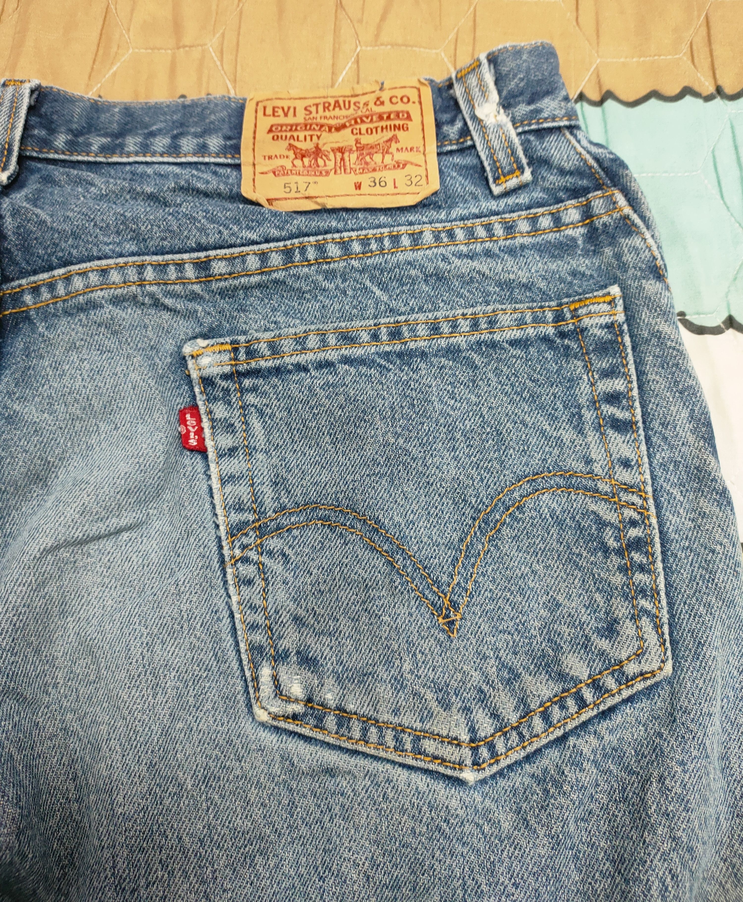 Levi's 🔥 Levi's 517 Jeans Bootcut Flare Vintage 🔥 Size US 36 / EU 52 - 9 Thumbnail