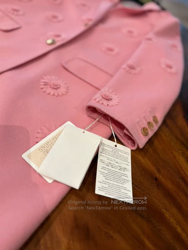 Valentino Valentino Three-dimensional wool coat Size S / US 4 / IT 40 - 5 Thumbnail