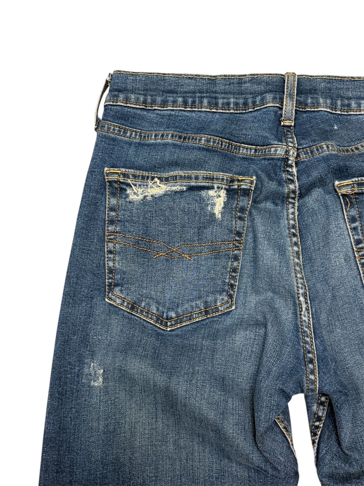 Levi's Levi’s S51 Straight Distressed Jeans (32x32) – Vintage Wash Size US 32 / EU 48 - 8 Thumbnail