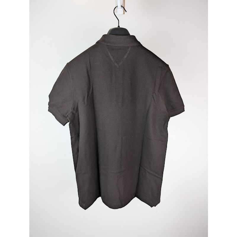 Bottega Veneta o1rshd1 New Dry Piquet Cotton Polo Shirt in Fondente Size US M / EU 48-50 / 2 - 16 Thumbnail