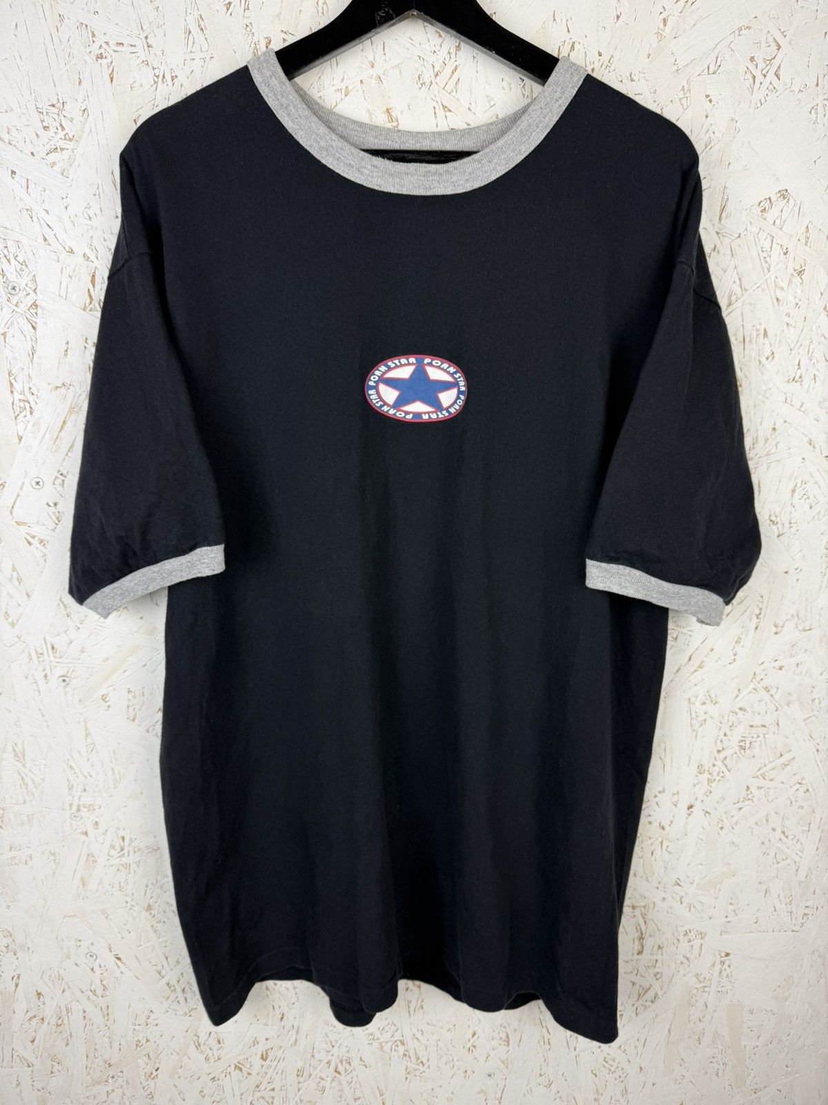 Vintage 90s Vintage Porn Star Skateboards Two Sided T-Shirt Hook Ups Size US XL / EU 56 / 4 - 1 Thumbnail
