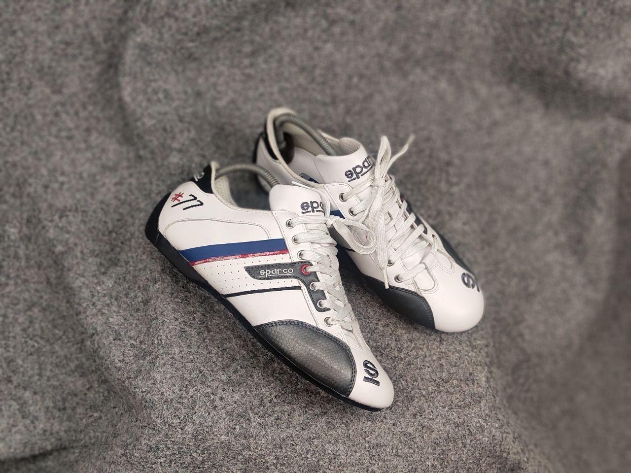 Other Vintage Sparco Racing Logo Time 77 Sneakers Y2K Style Size US 8.5 / EU 41-42 - 4 Thumbnail