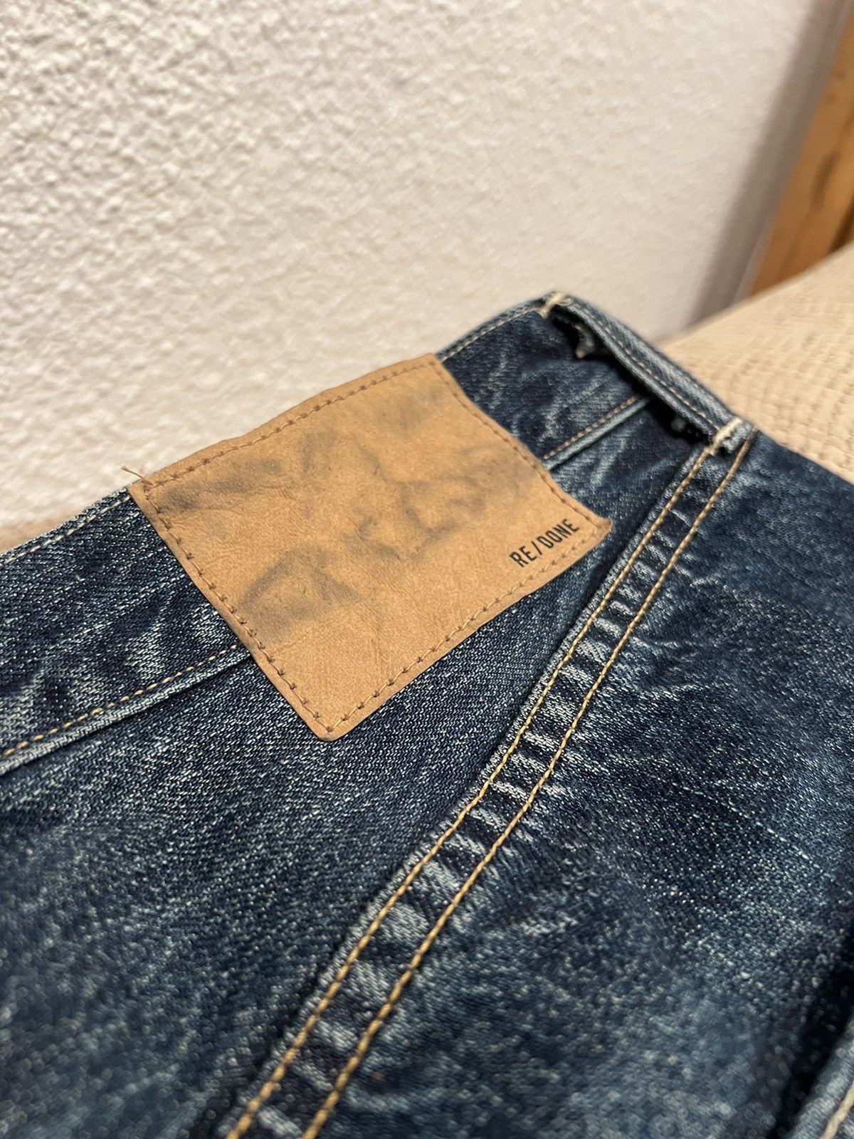 RE/DONE RE/DONE SELVEDGE MADE IN JAPAN JEANS. Size US 32 / EU 48 - 13 Thumbnail