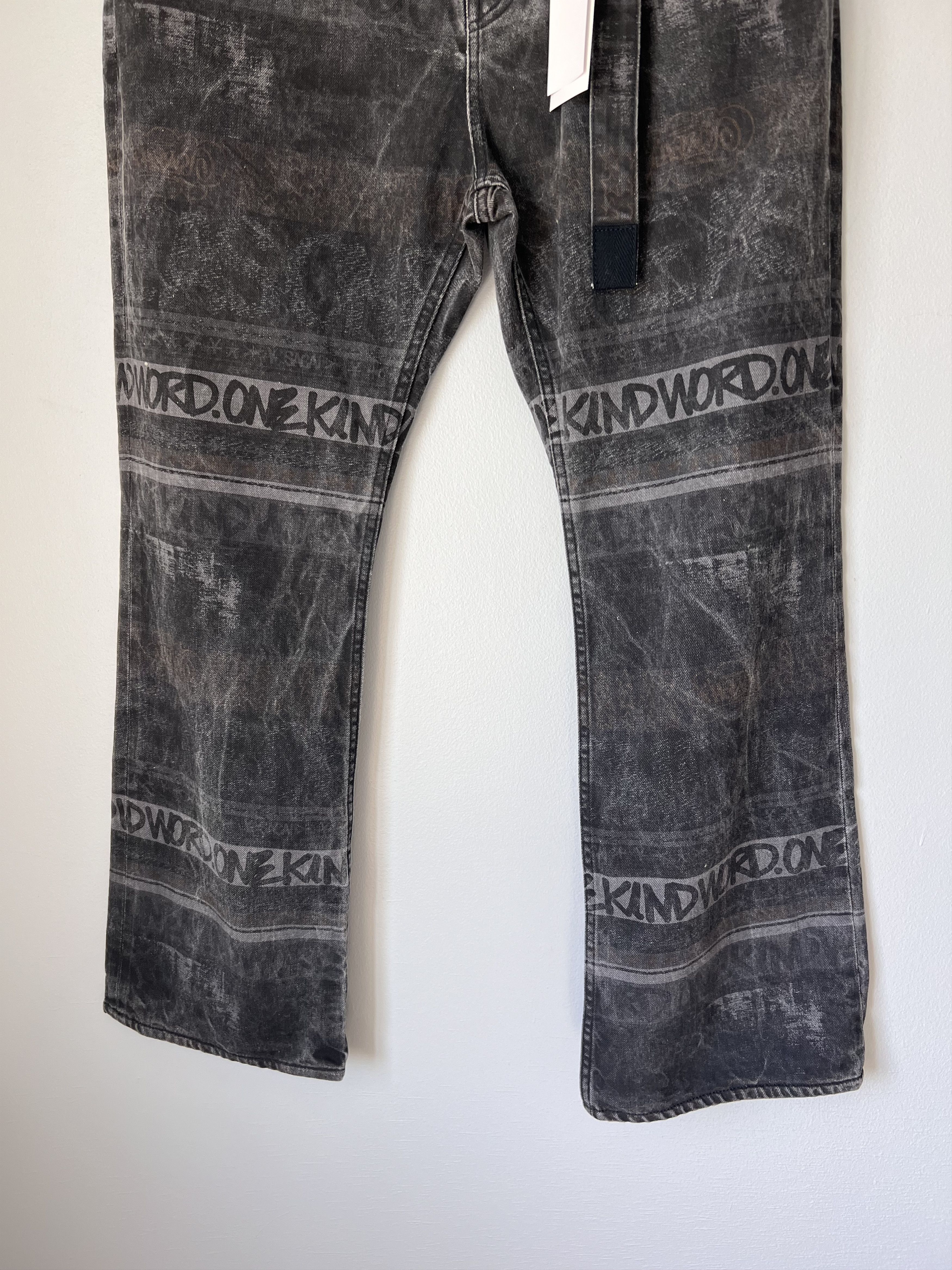 Sacai Sacai Eric Haze Denim Jeans in Black Size US 34 / EU 50 - 3 Thumbnail