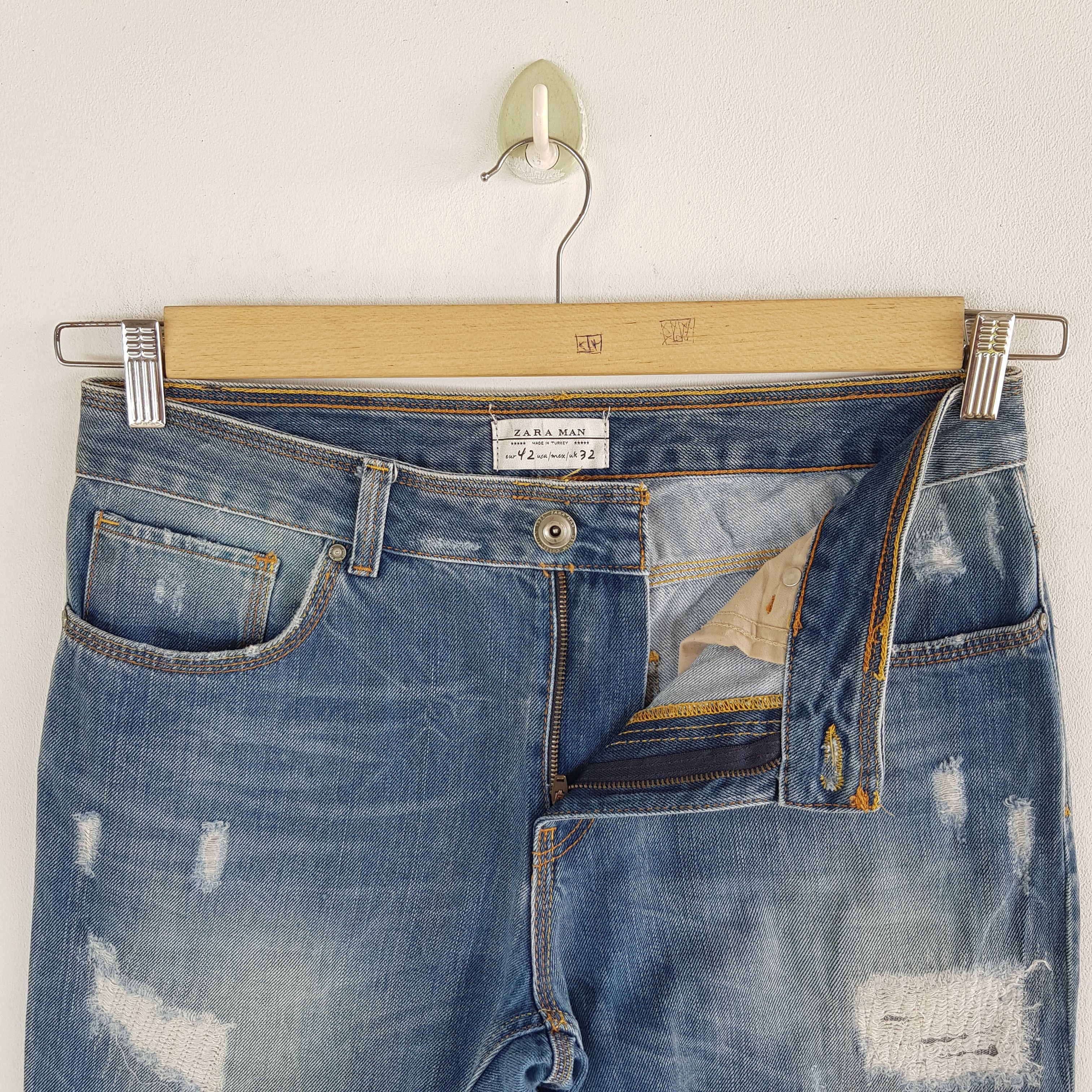 Japanese Brand Vintage Distressed Japanese Jeans Japanese Denim Pants Size US 30 / EU 46 - 5 Thumbnail