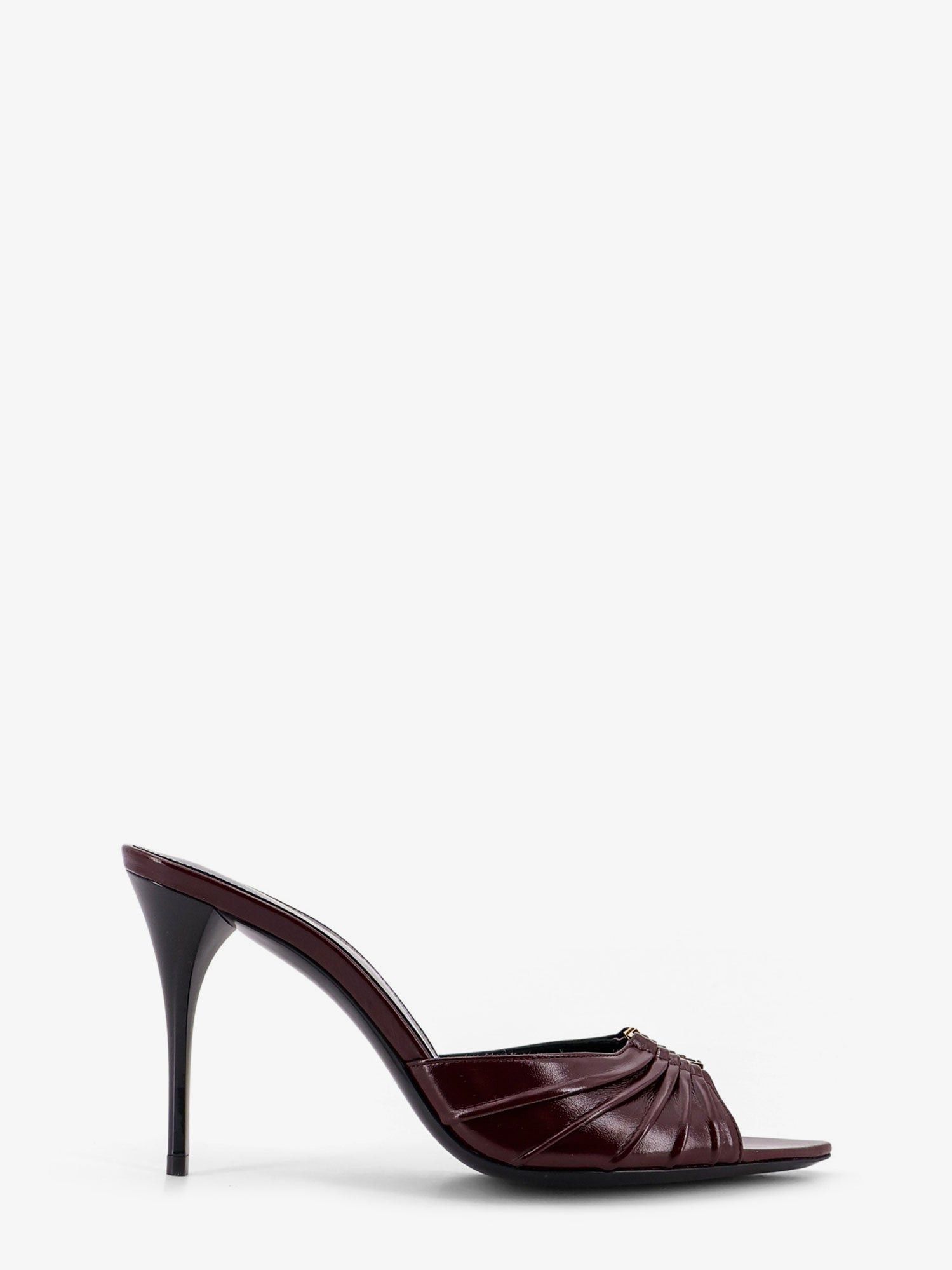 Saint Laurent Paris Babylone 90 Leather Sandals Size US 7.5 / IT 37.5 - 1 Thumbnail