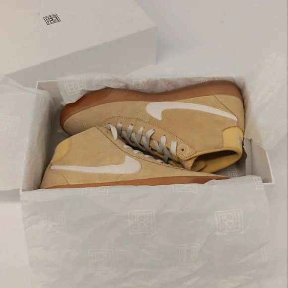 Nike Nike Women's SB Bruin Lemon Wash High Top Sneakers - US11 Size US 11 / IT 41 - 14 Thumbnail