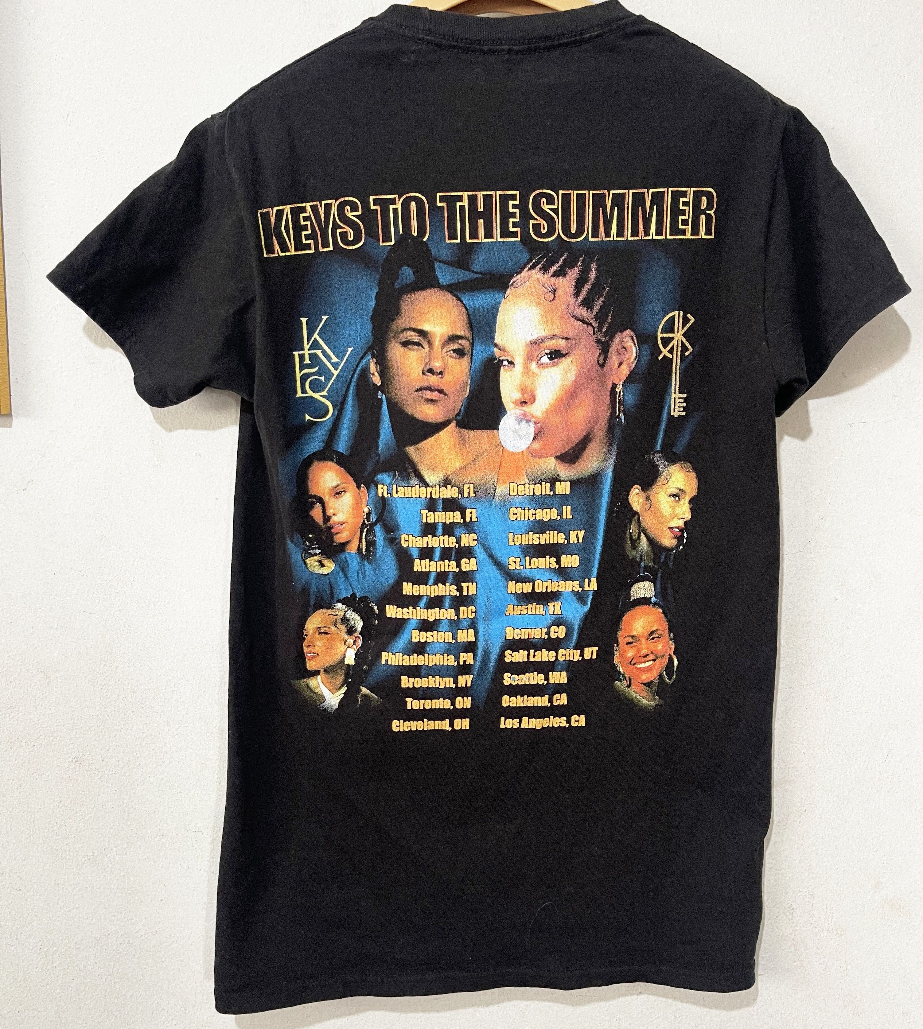 Alicia Keys “Keys To The Summer” Tour T-shirt