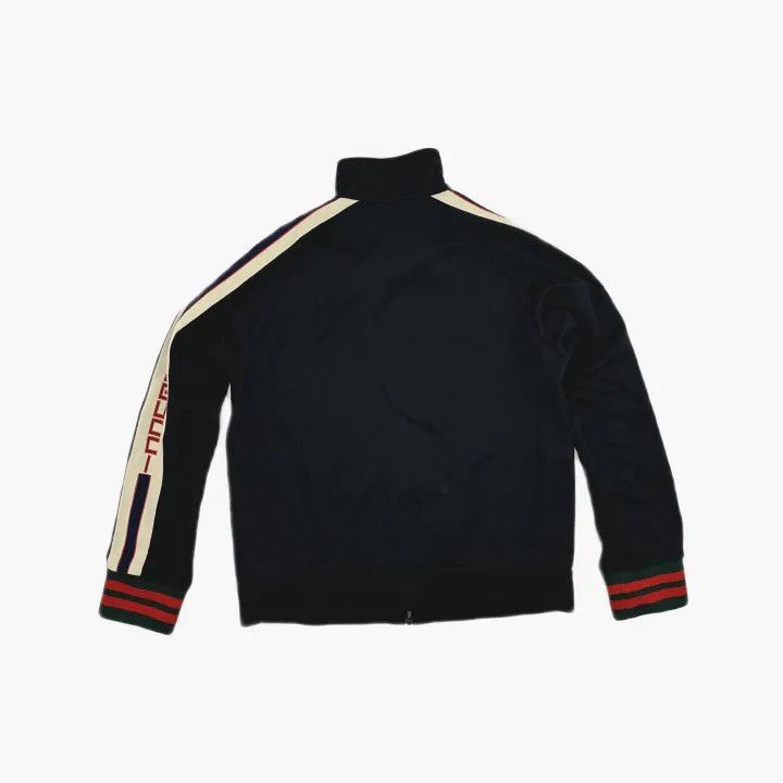 Gucci Gucci Gucci Black Technical Jersey Track Jacket -2506 Size US L / EU 52-54 / 3 - 2 Thumbnail