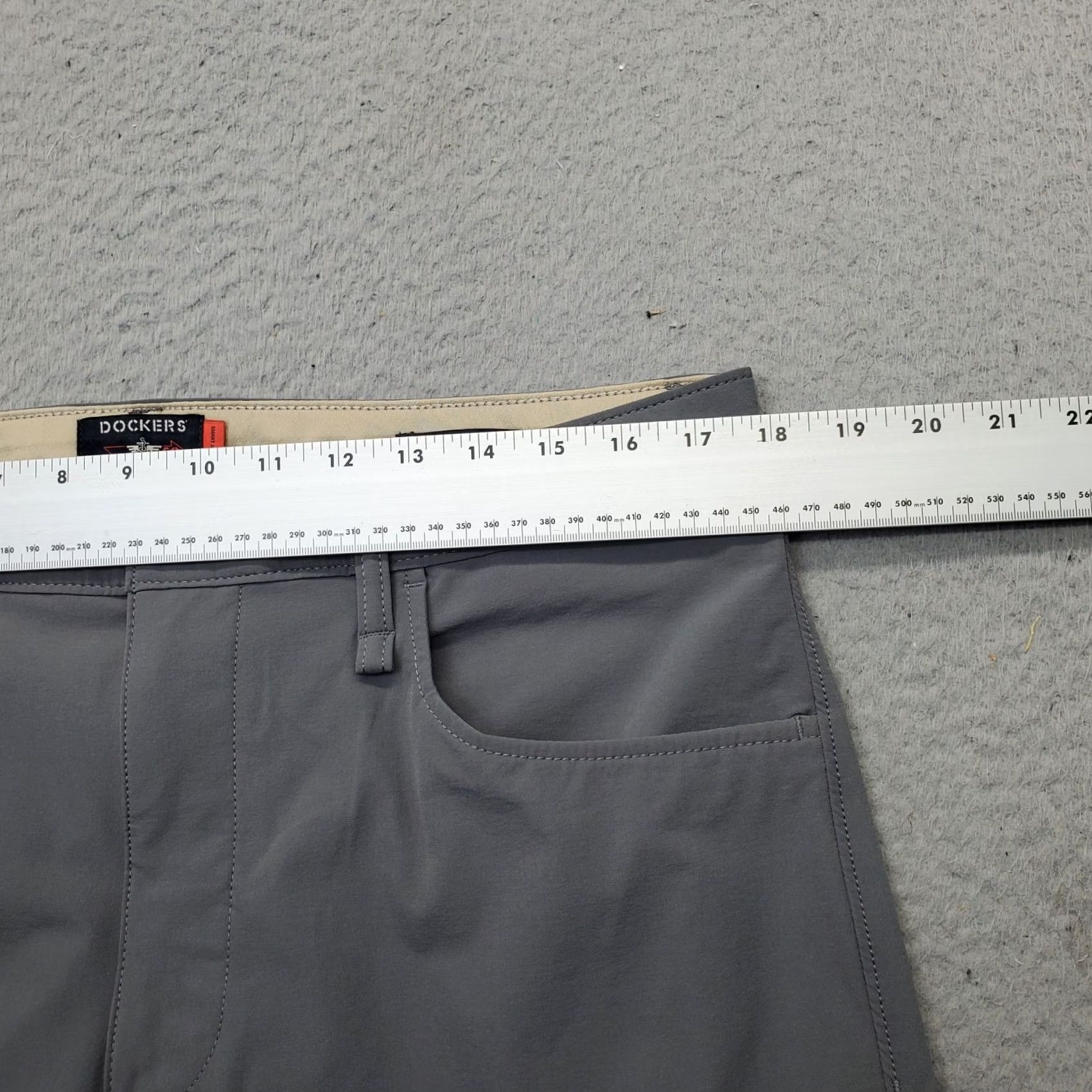 Dockers DOCKERS Mens Pants 34x32 Gray Straight Fit Performance Pockets Hiking Shirt Not Applicable Size US 34 / EU 50 - 6 Thumbnail